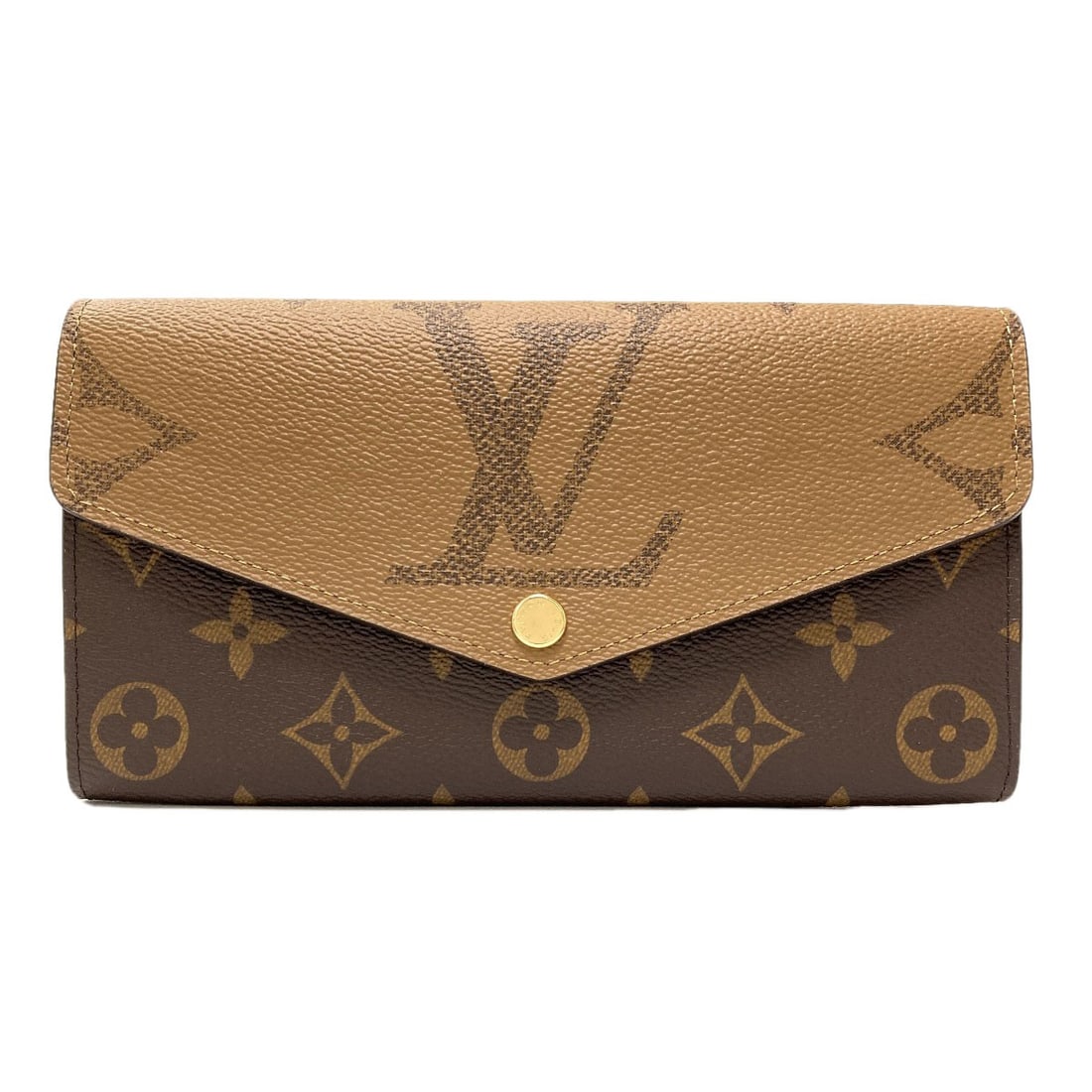 Louis Vuitton M80726 Portefeiulle ? Sarah Long Wallet (With Coin Pocket): Louis Vuitton M80726 Portefeiulle ? Sarah Long Wallet (With Coin Pocket) Brown Louis Vuitton M80726 Portefeiulle wallet features a classic long design with a coin pocket, showcasing the iconic