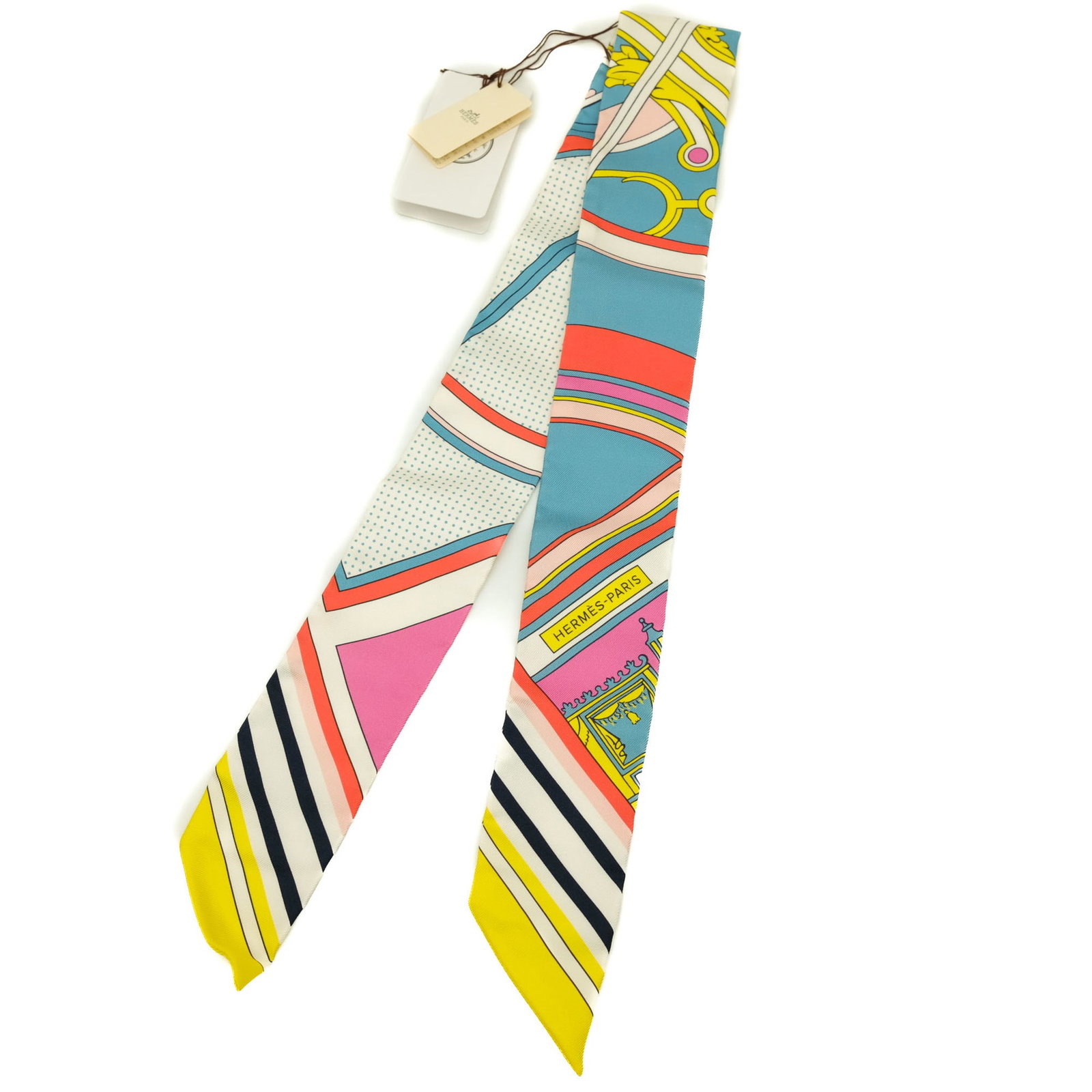Silk Hermes Scarf - 2