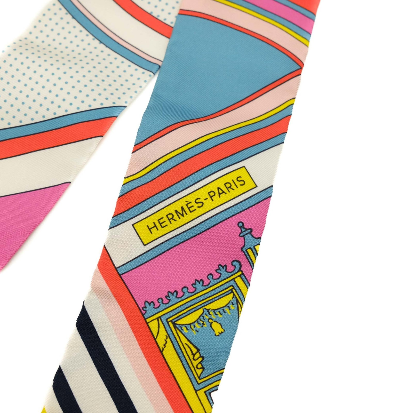 Silk Hermes Scarf - 3