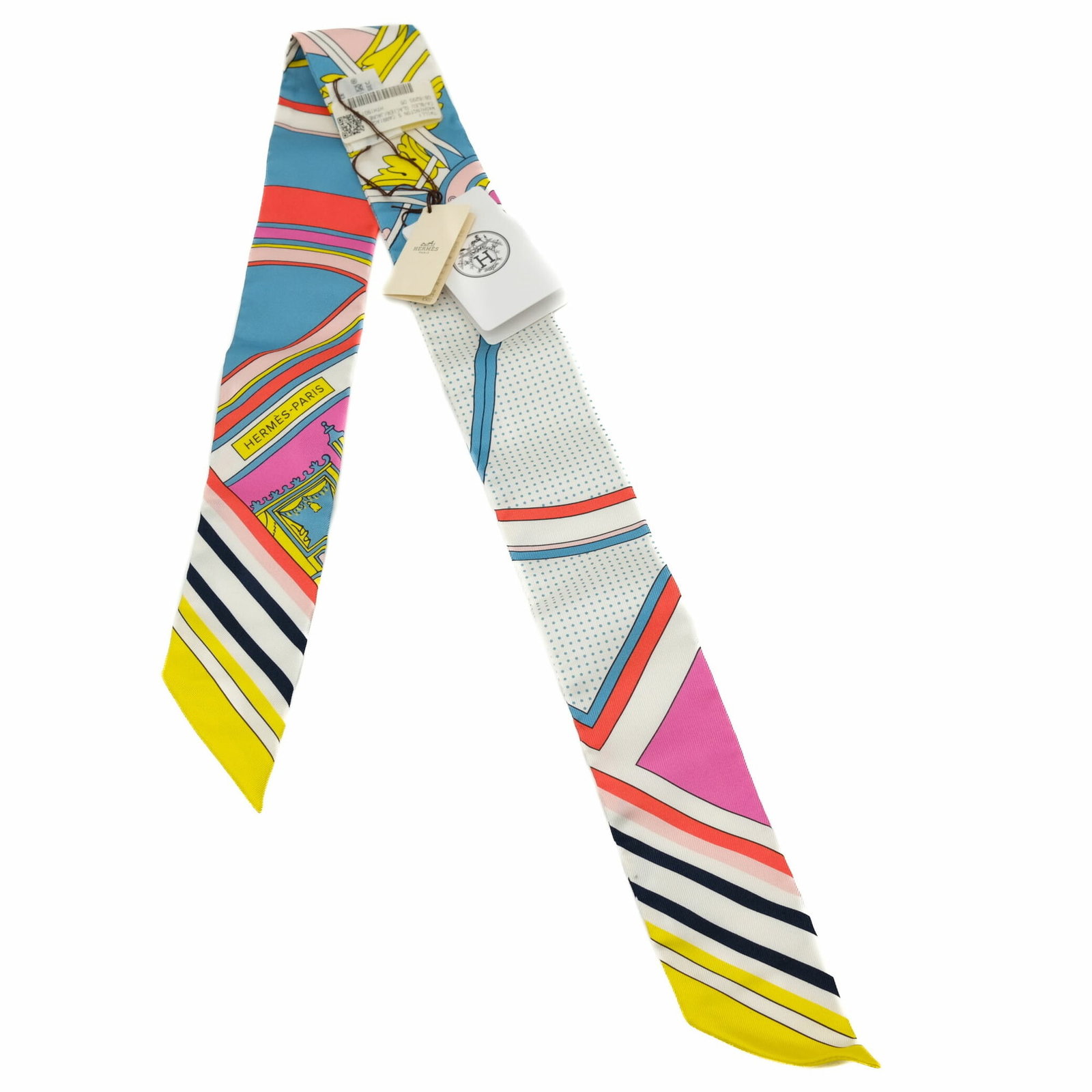 Silk Hermes Scarf - 4