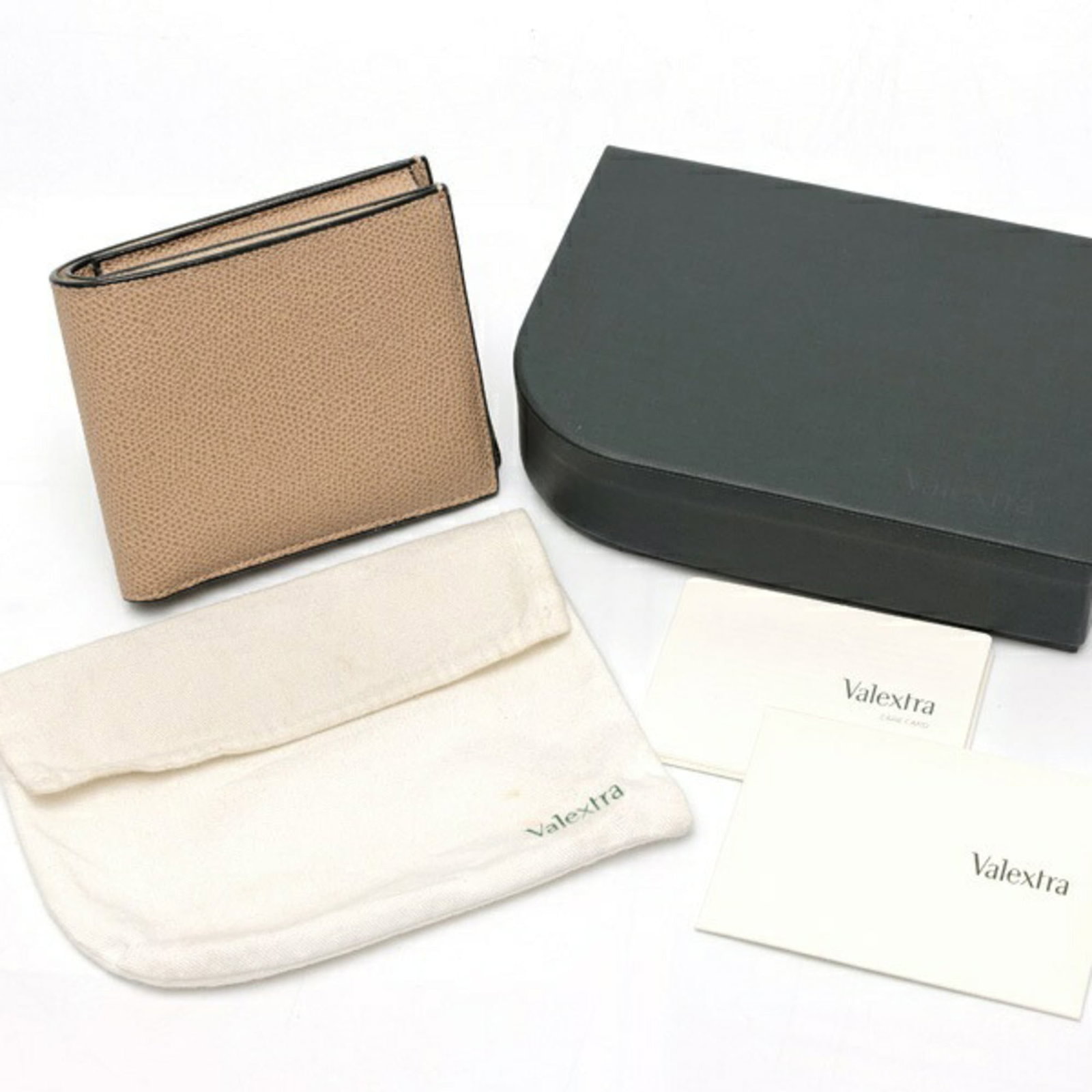Leather Bi-Fold Valextra Wallet - 7