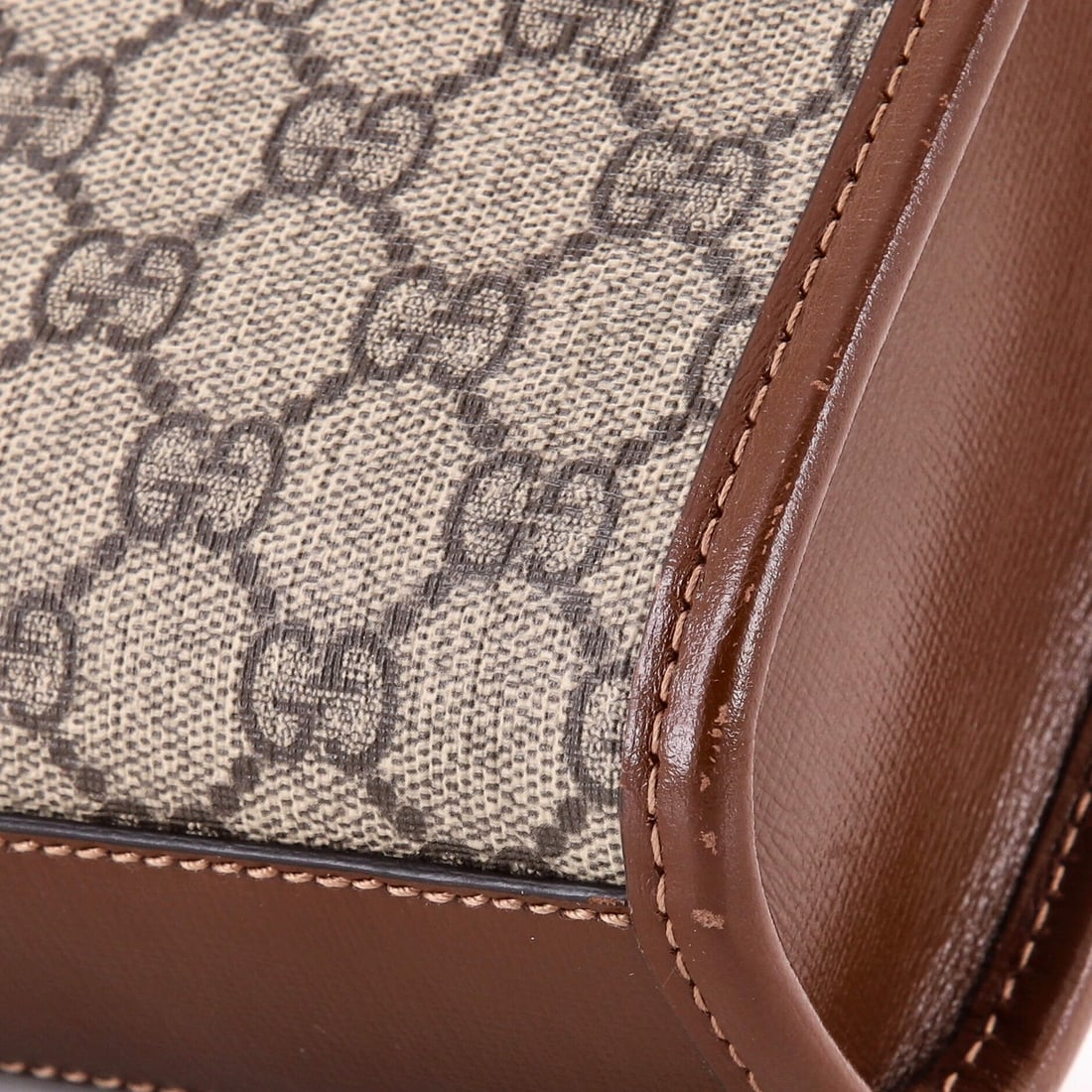 Mini GG Coated Canvas Patch Interlocking Tote Gucci - 6