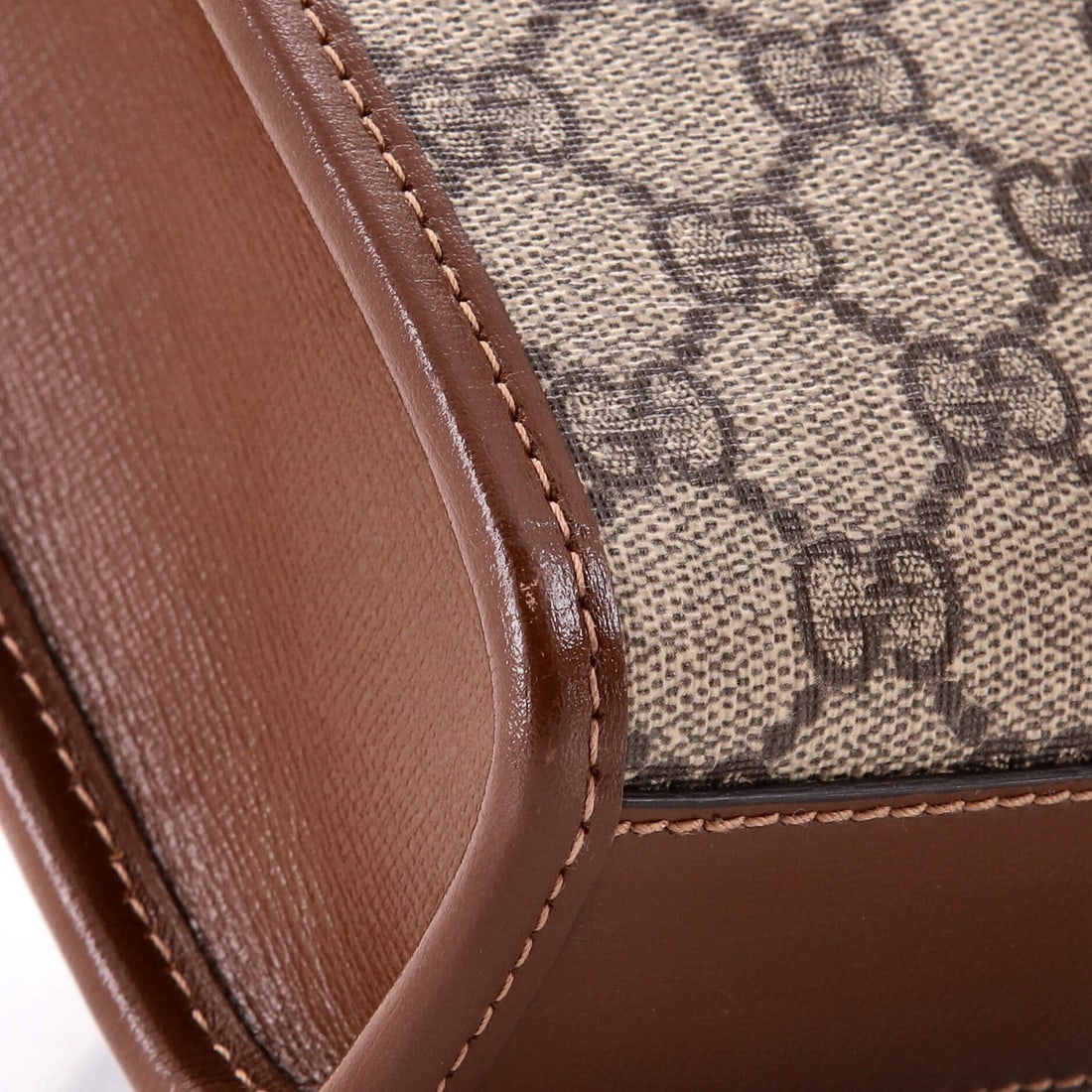 Mini GG Coated Canvas Patch Interlocking Tote Gucci - 7