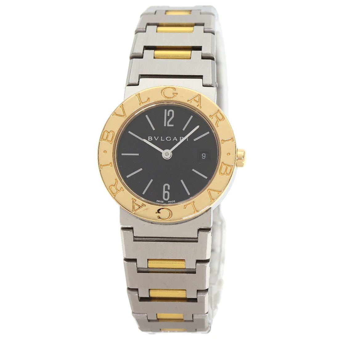 Bvlgari Watches Bb26Sgd Stainless Steel/ Ssxk18Yg: Bvlgari Watches Bb26Sgd Stainless Steel/ Ssxk18Yg Stainless steel and gold accents come together in the Bvlgari Watches BB26SGD, featuring an analog display and quartz movement. This water-resistant