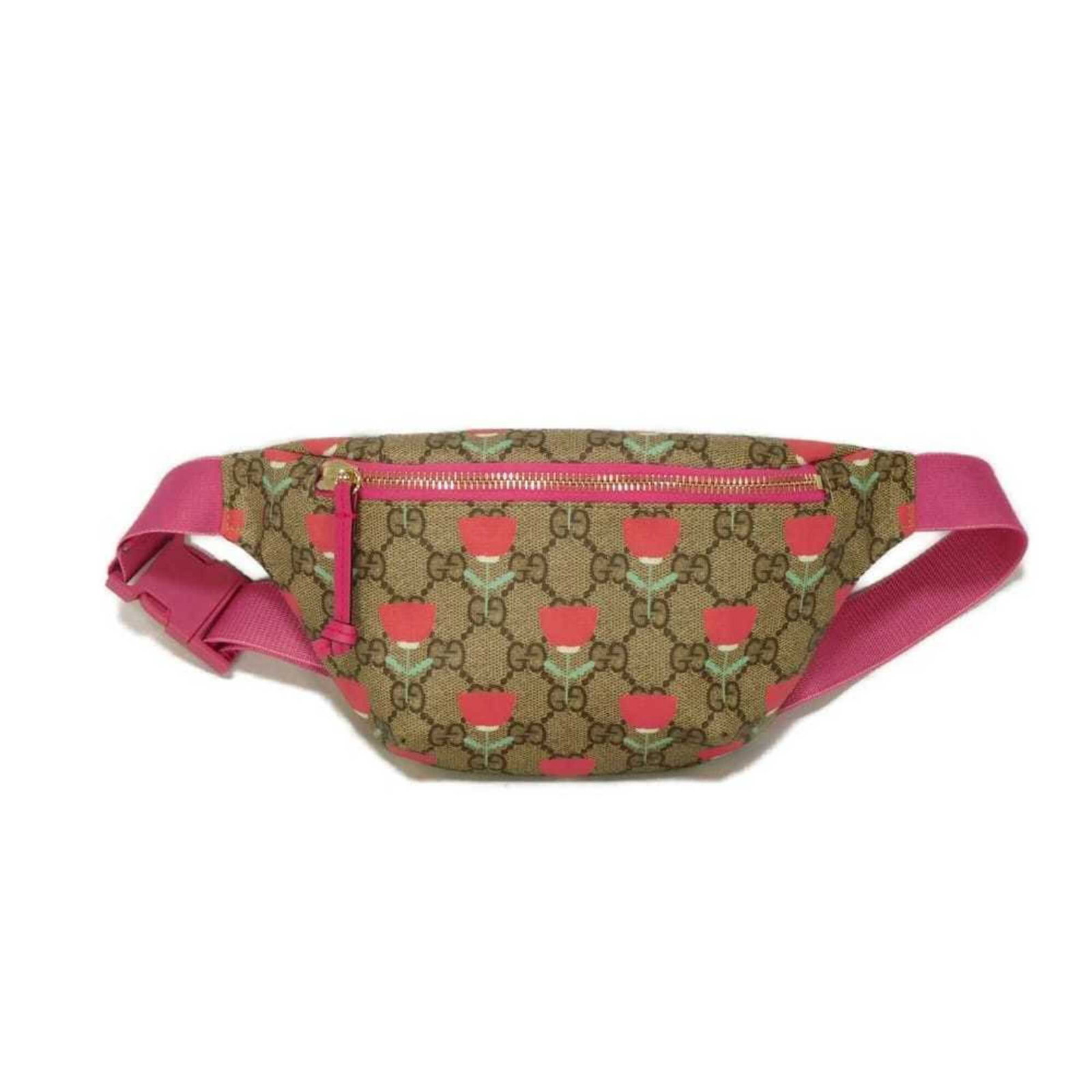 Gucci Fanny Pack Pouch Sling Bag Gg Supreme Canvas: Gucci Fanny Pack Pouch Sling Bag Gg Supreme Canvas Gucci Fanny Pack Pouch Sling Bag Gg Supreme Canvas - A stylish and versatile accessory, this beige canvas fanny pack features the iconic Gucci logo, 