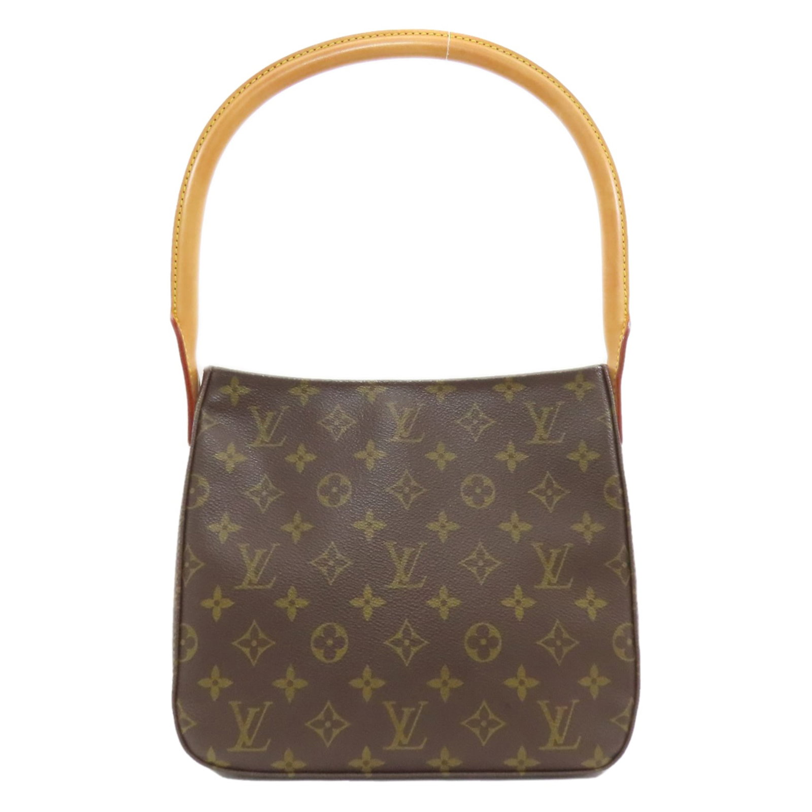 Shoulder Bag Monogram Vuitton Louis: Shoulder Bag Monogram Vuitton Louis Monogram Vuitton Louis Shoulder Bag - A pre-owned, high-quality shoulder bag with a distinctive monogram pattern. The bag features a classic design and a mix of