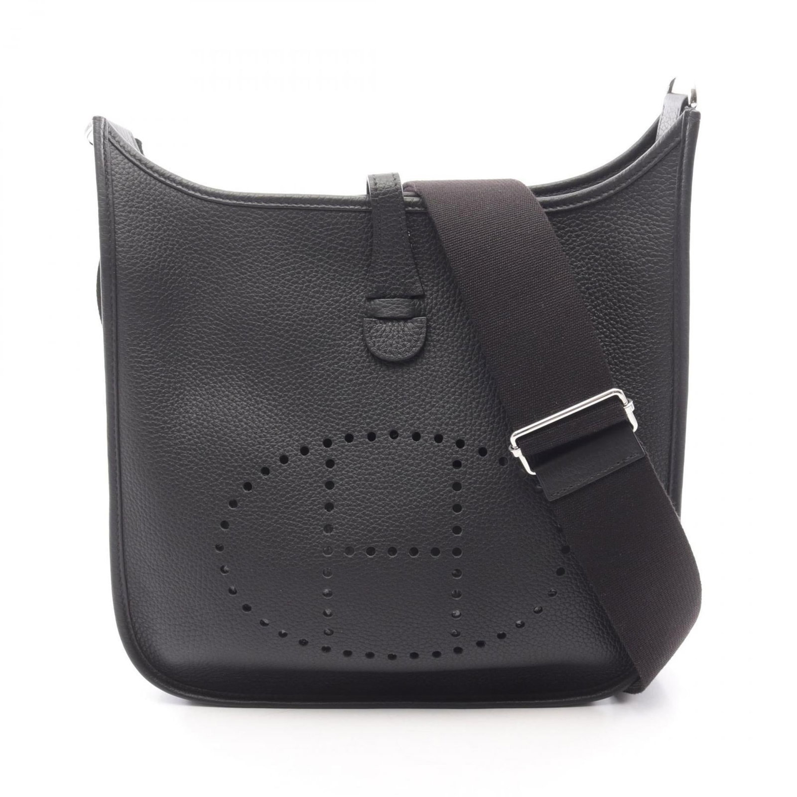 Clemence leather shoulder bag handbag Hermes: Clemence leather shoulder bag handbag Hermes Taurillon Clemence Leather Handbag from Hermes in Black. This shoulder bag features the iconic Taurillon Clemence leather, known for its rich, velvety