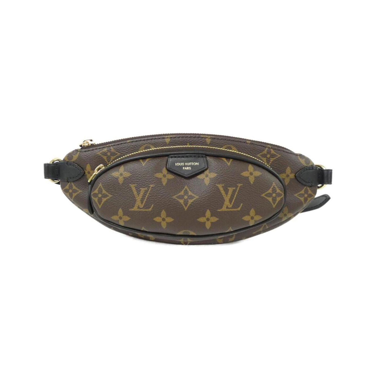 Canvas coated handbag Louis Vuitton: Canvas coated handbag Louis Vuitton Coated canvas, brown in color, and with a classic Louis Vuitton design, this handbag boasts a timeless look. Measuring 10.5cm x 26.5cm x 6cm, it features a sturdy b