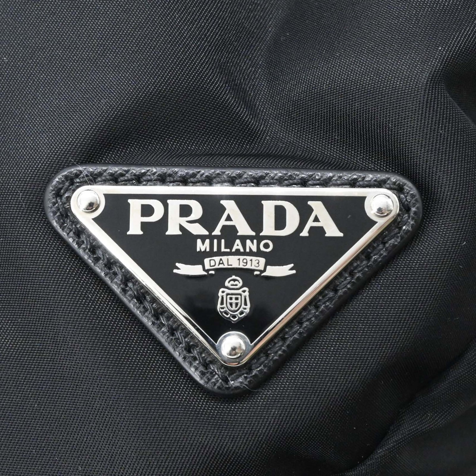 Nylon Leather Backpack Prada - 11