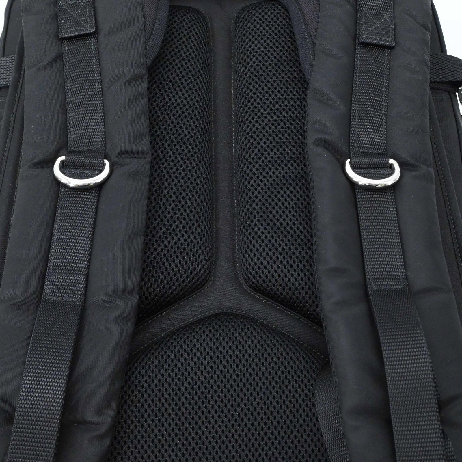 Nylon Leather Backpack Prada - 12