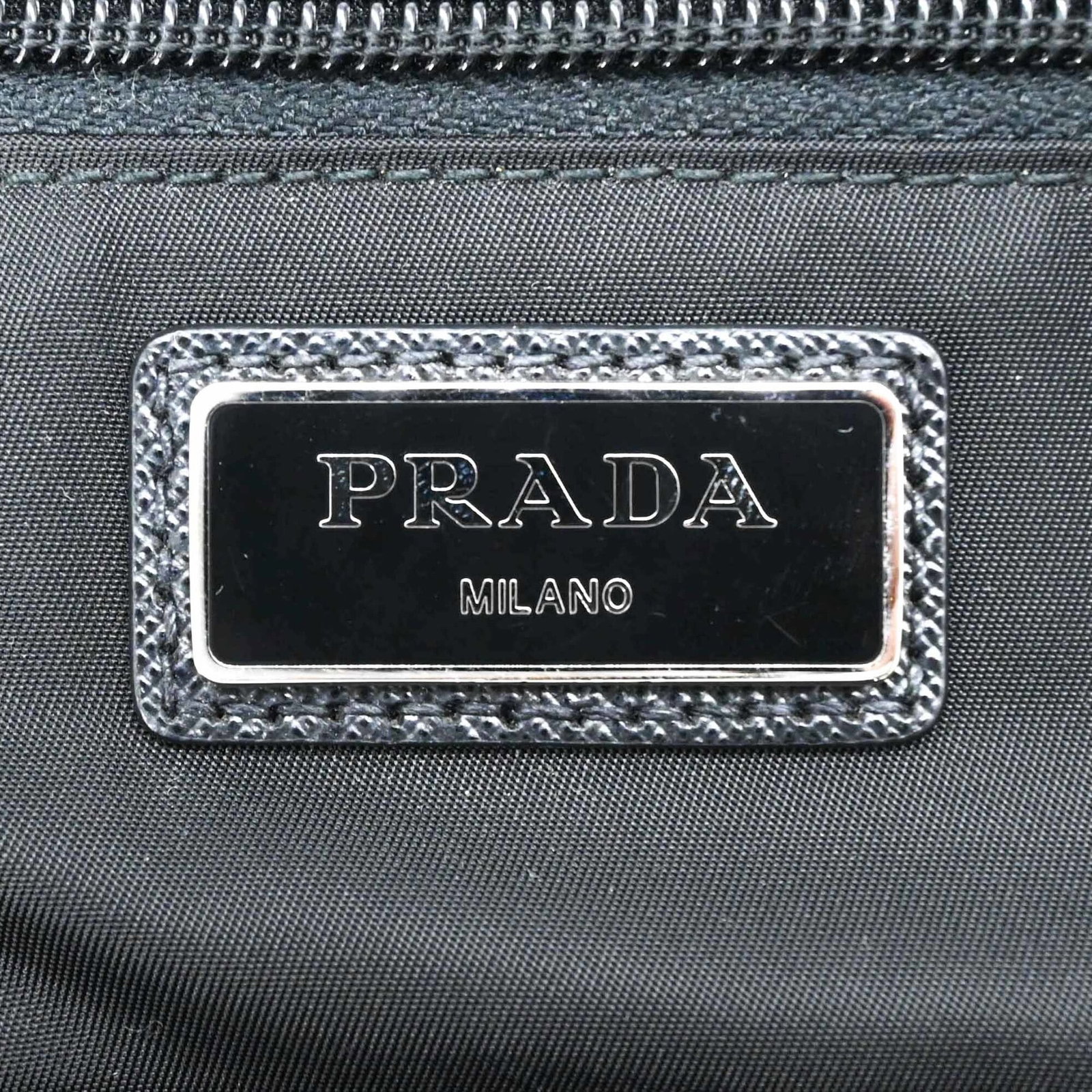 Nylon Leather Backpack Prada - 15