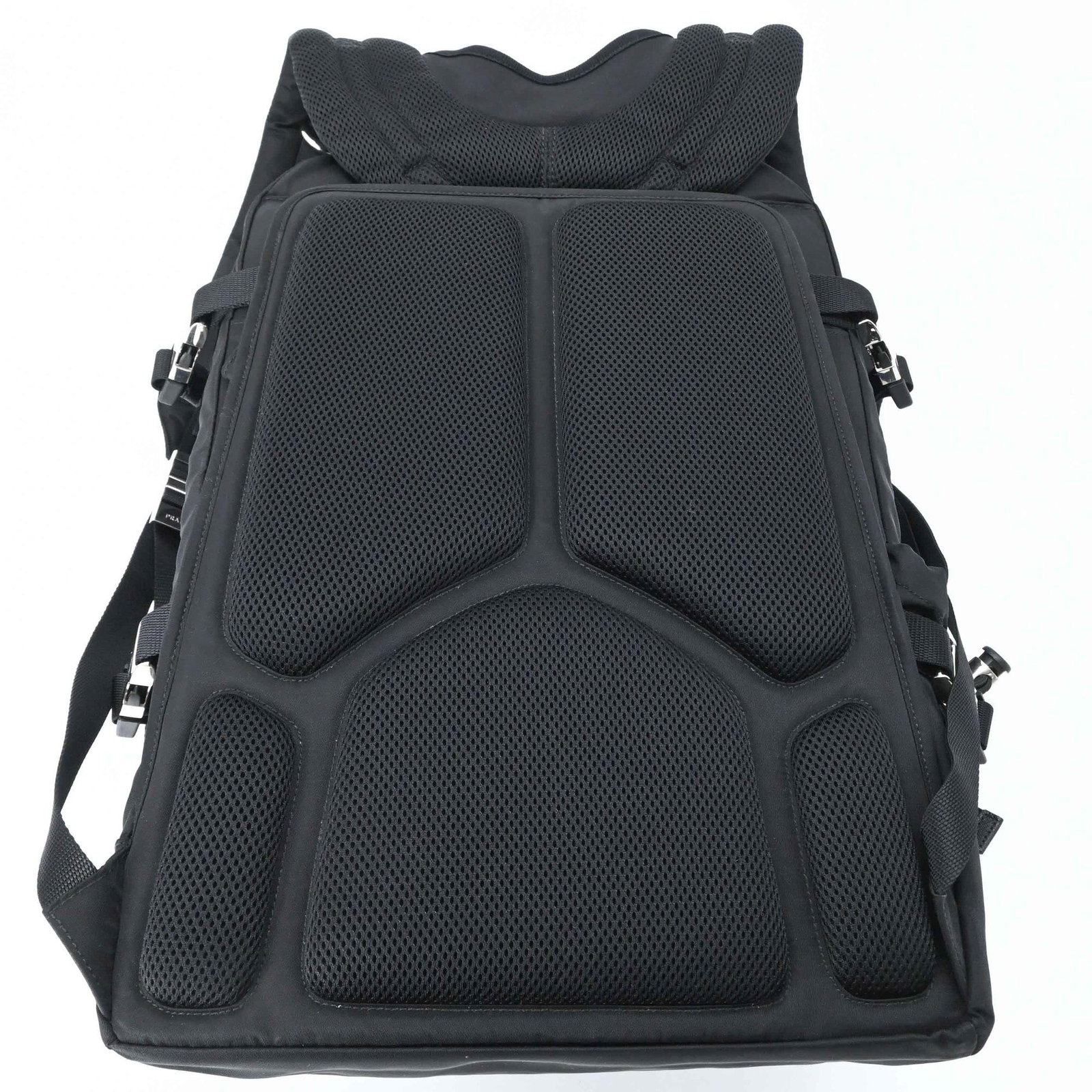 Nylon Leather Backpack Prada - 9