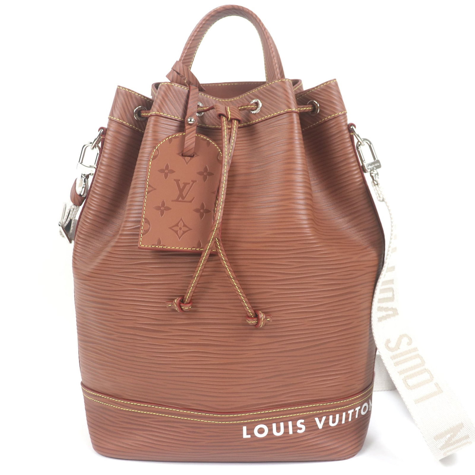 Epi Leather Handbag Shoulder Louis Vuitton: Epi Leather Handbag Shoulder Louis Vuitton Epi Leather Handbag Shoulder Louis Vuitton - A Timeless Brown Classic. Made from high-quality Epi leather, this shoulder bag features a sleek design and a st