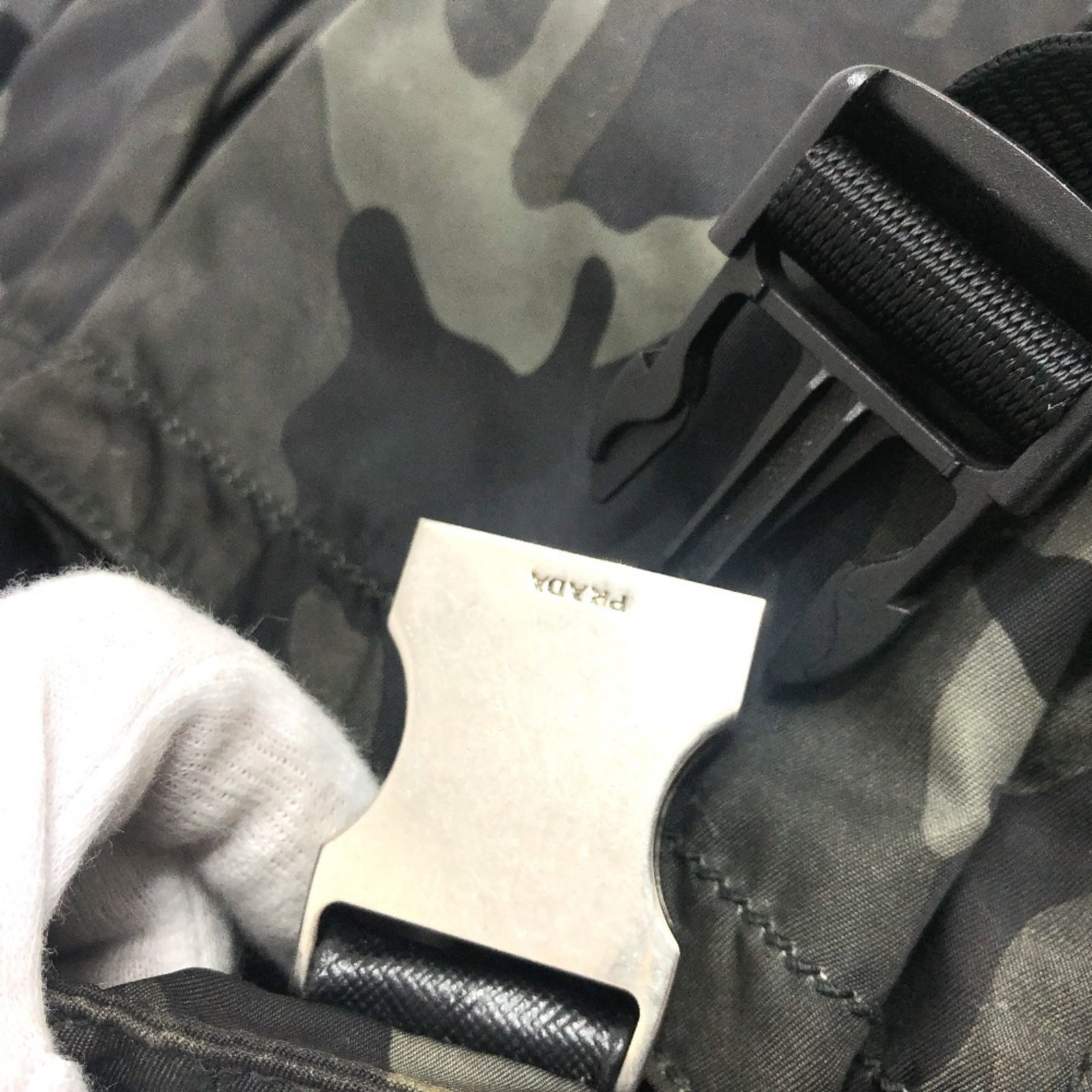 Nylon Shoulder Bag by Prada - 9