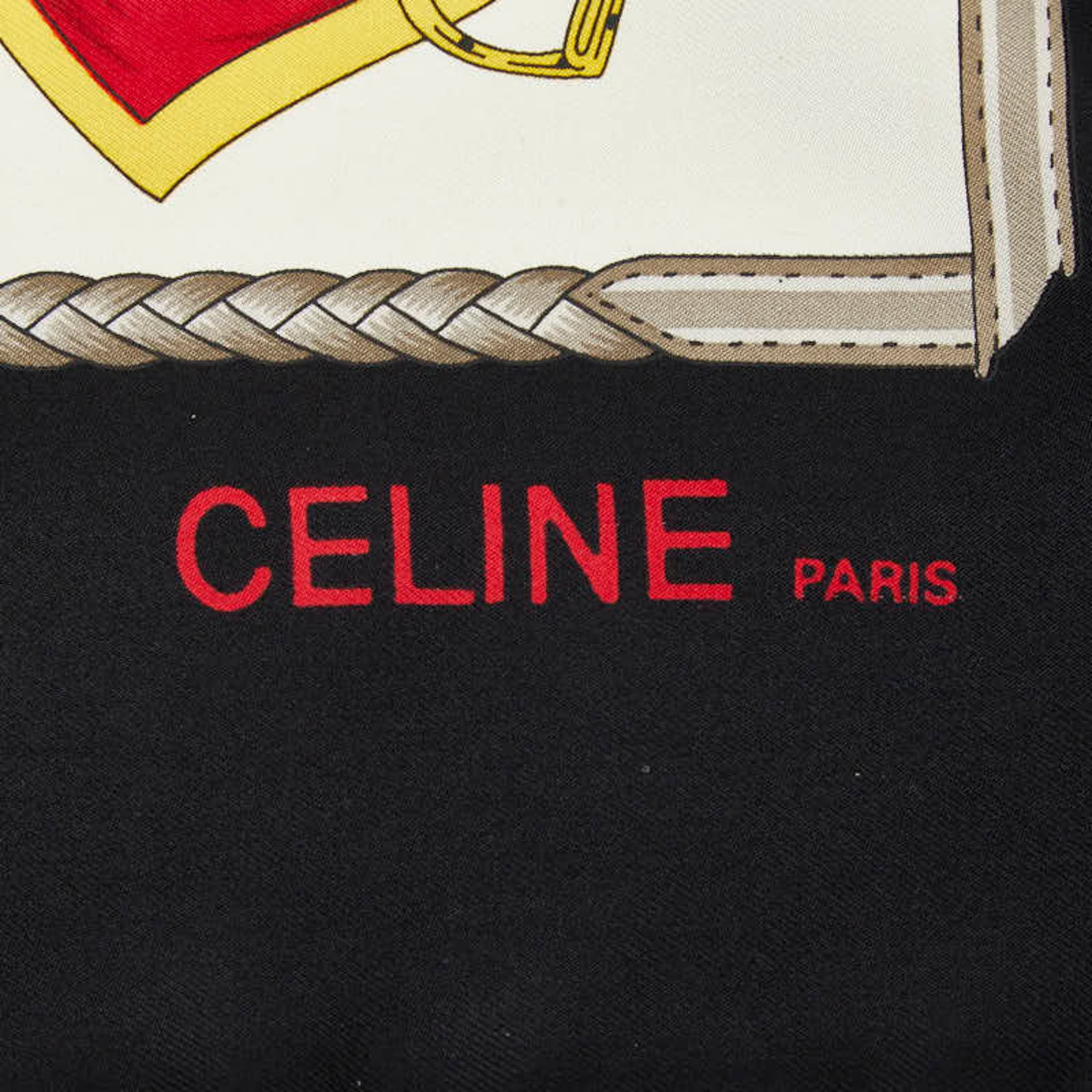 Celine Silk Scarf - 5