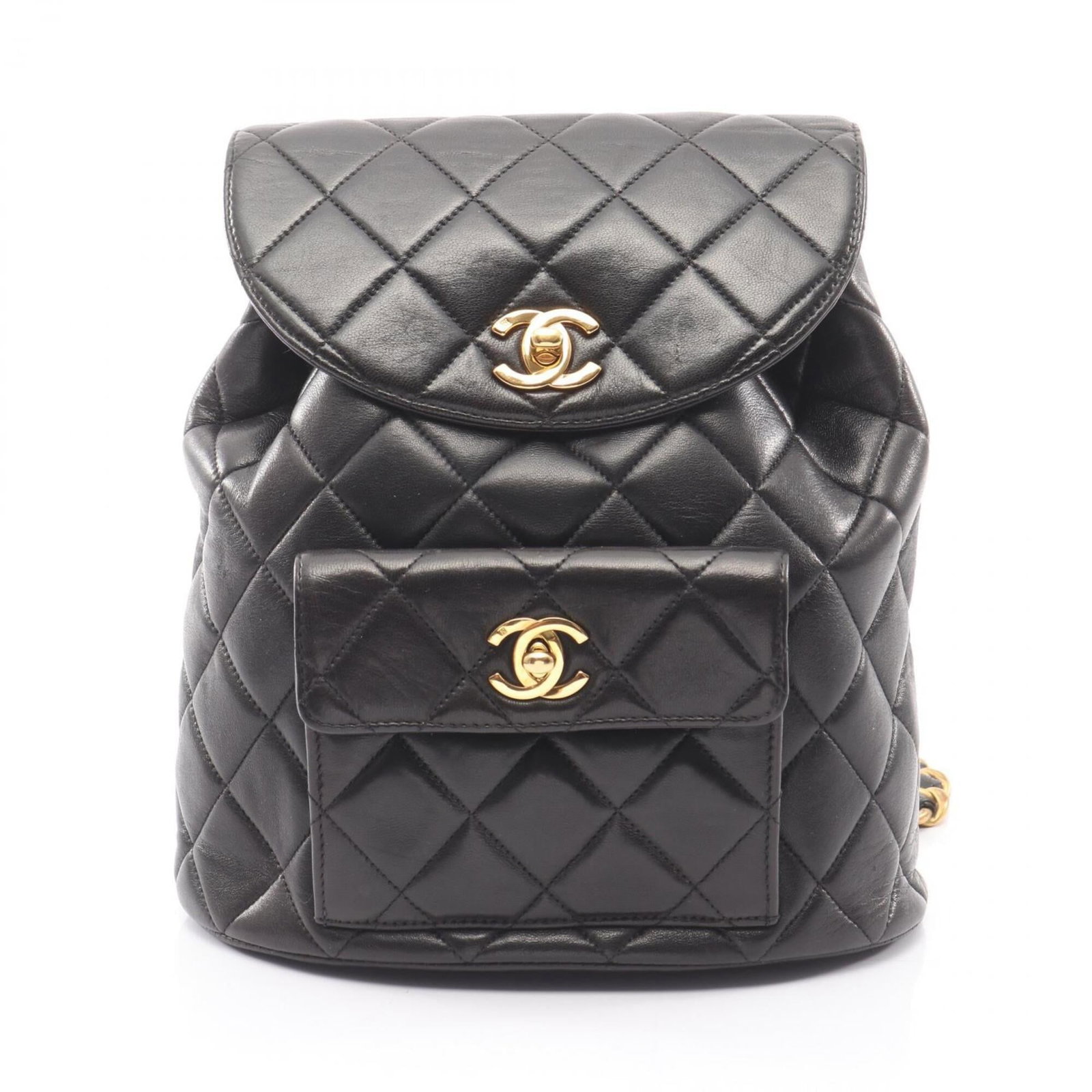 Leather Chanel Handbag Backpack (1 of 13)