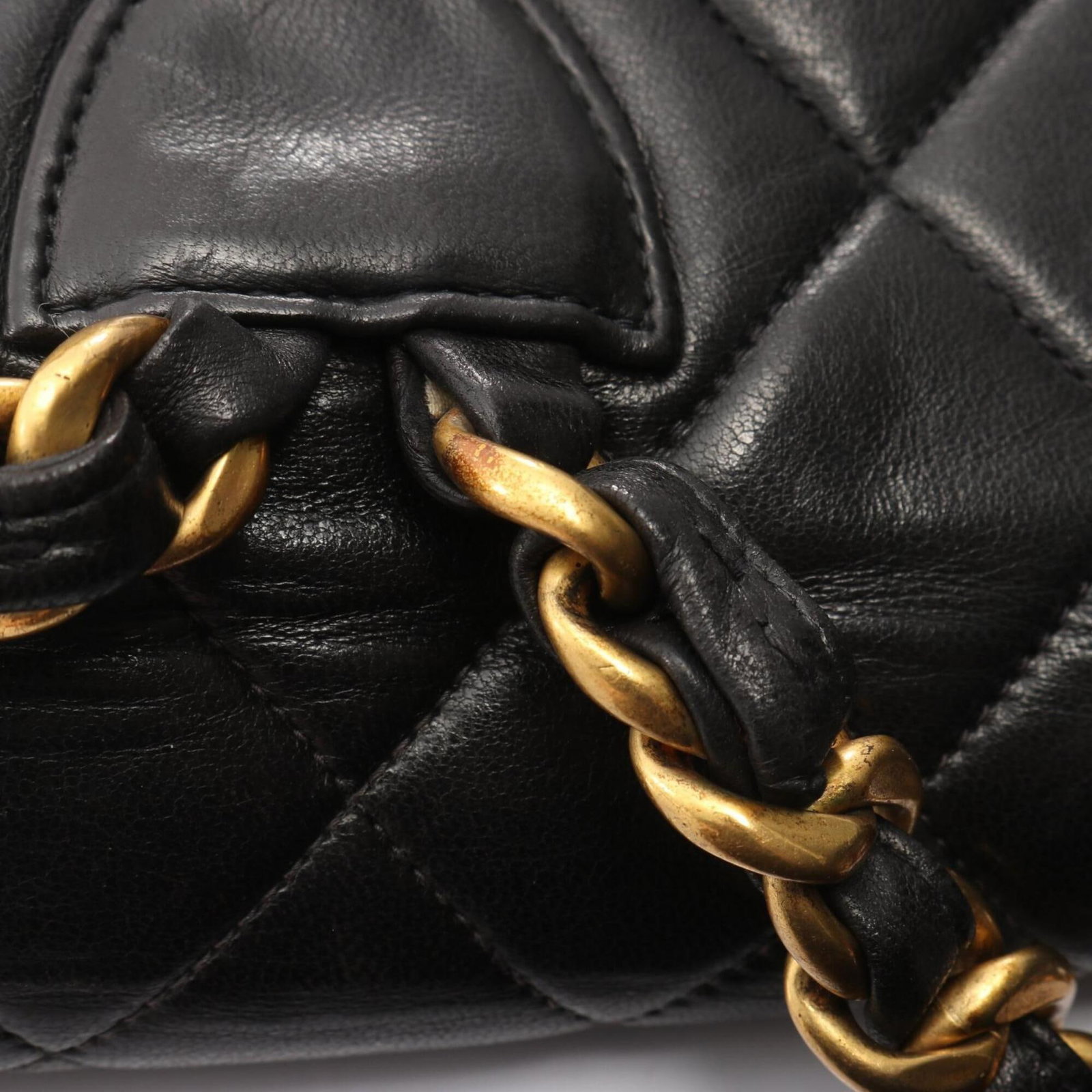 Leather Chanel Handbag Backpack - 9