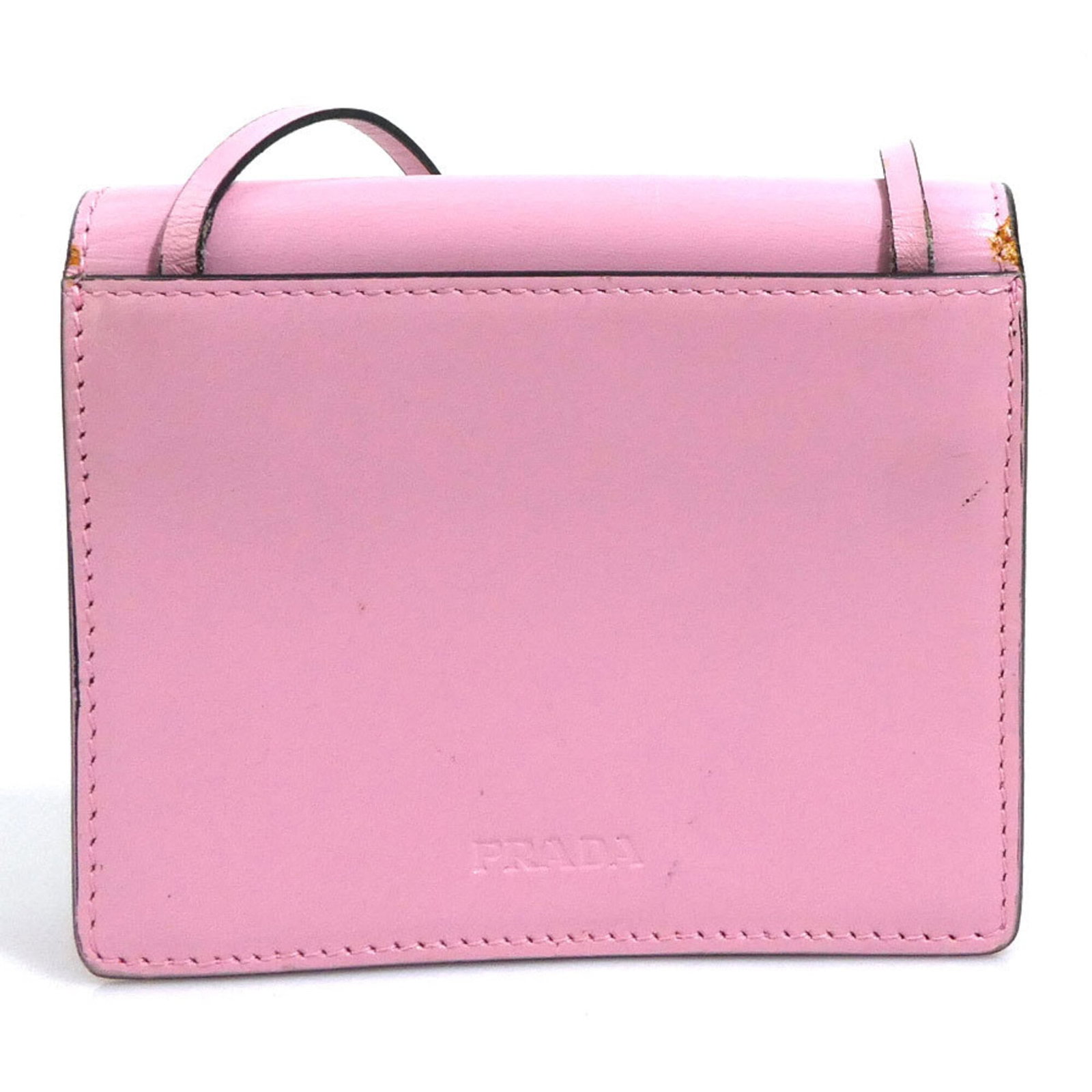 Leather Pochette Prada - 3