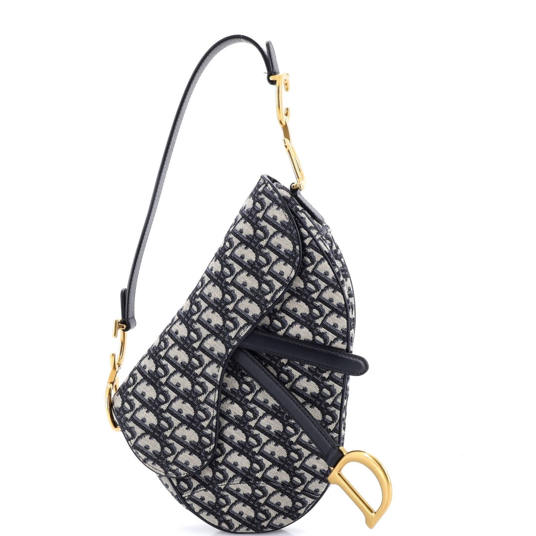 Canvas saddle handbag medium Christian Dior (1 of 5)