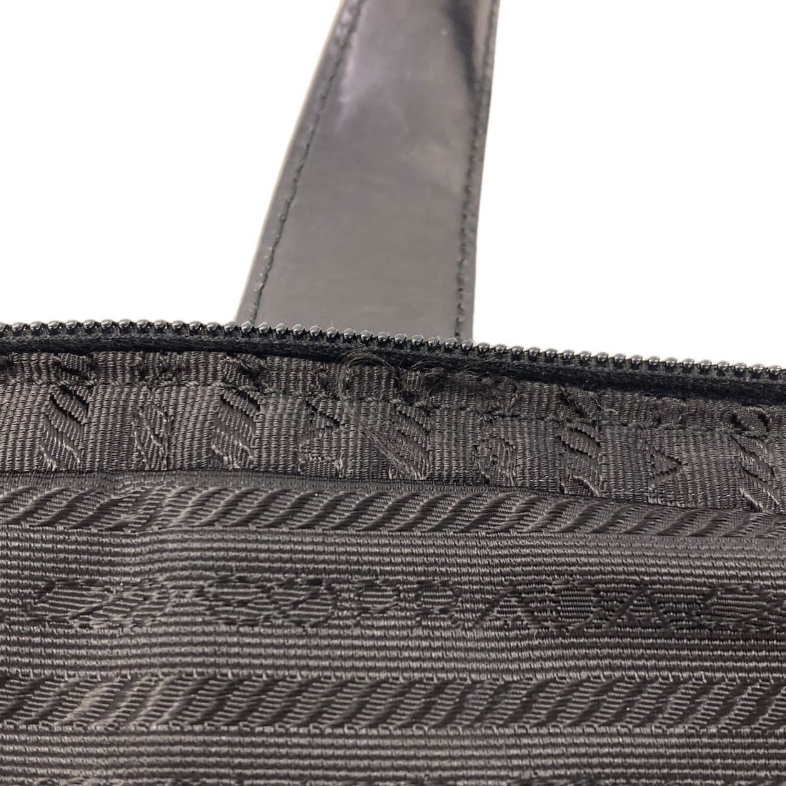 Logo Handbag Nylon Hardware Prada - 11