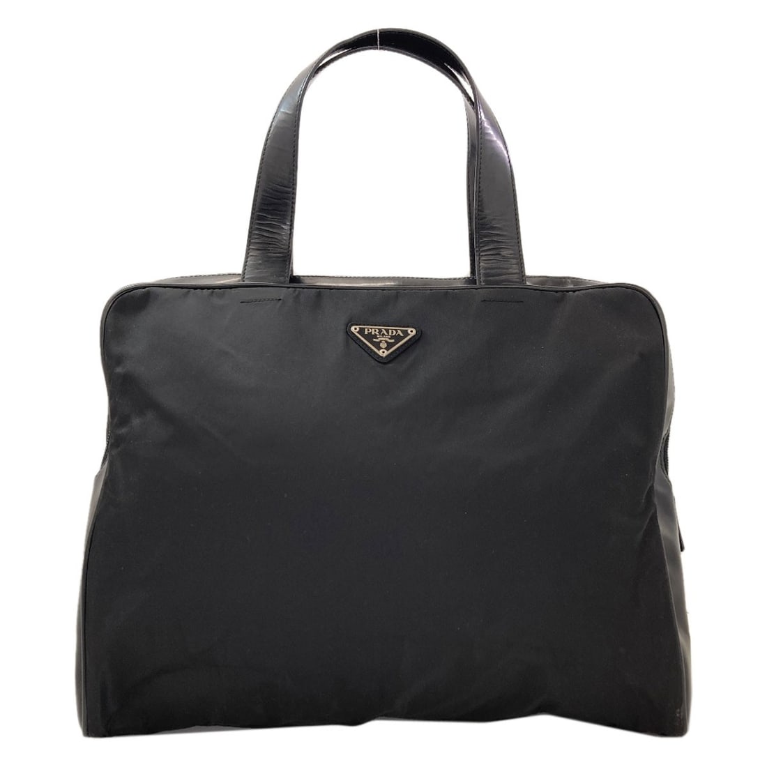Logo Handbag Nylon Hardware Prada (1 of 20)