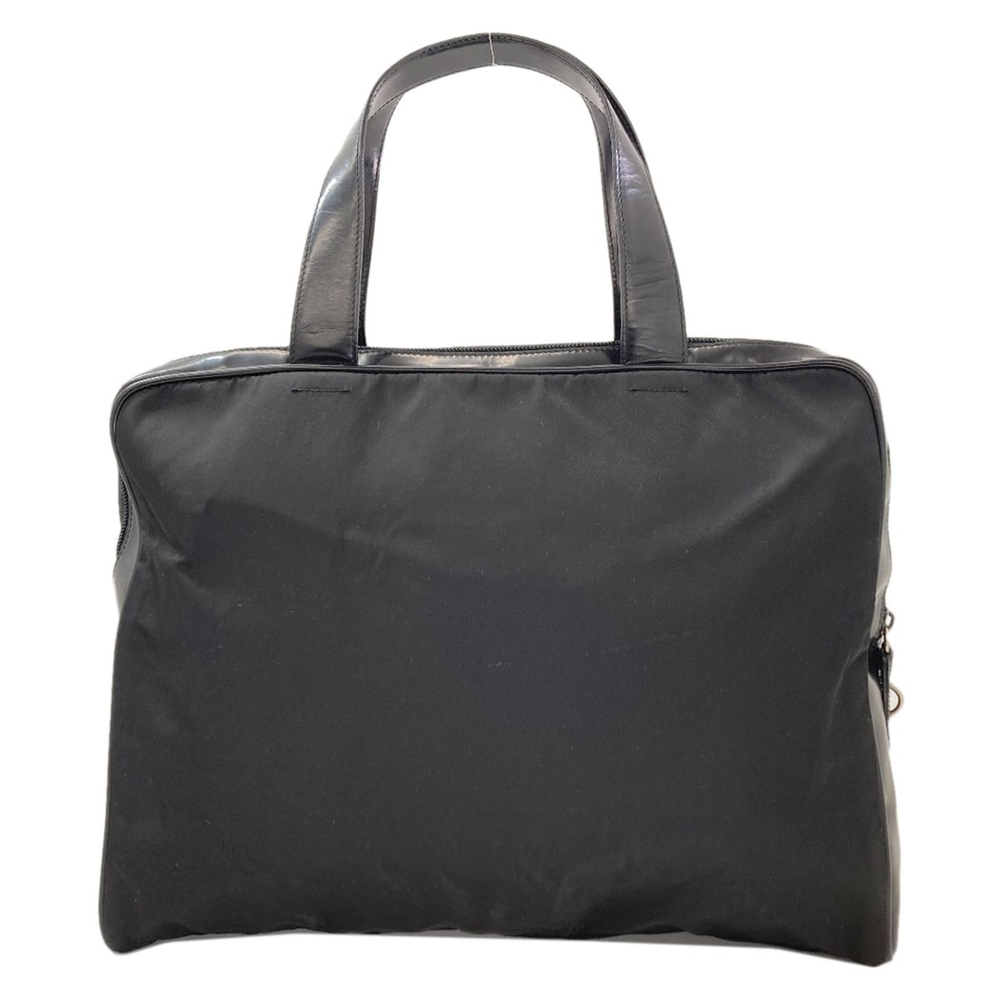Logo Handbag Nylon Hardware Prada - 2