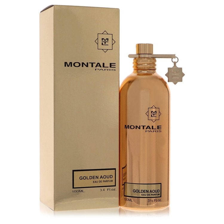 Montale Golden Aoud Perfume By Montale Eau De Parfum Spray: Montale Golden Aoud Perfume By Montale Eau De Parfum Spray Montale Golden Aoud Eau De Parfum Spray is a women's perfume featuring the fragrance. It comes in a 3.3 oz size and weighs 500 grams, making