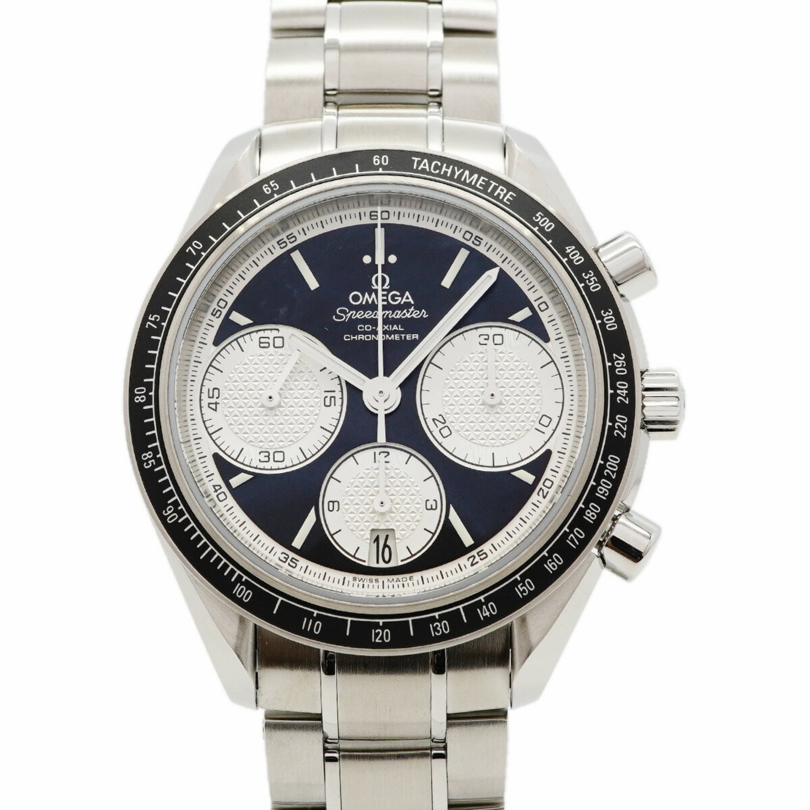 Omega Wristwatch: Omega Wristwatch Omega Wristwatch, 40mm stainless steel case with black dial. The watch features a classic design and durable construction, suitable for everyday wear. With its 20cm wrist size, it's