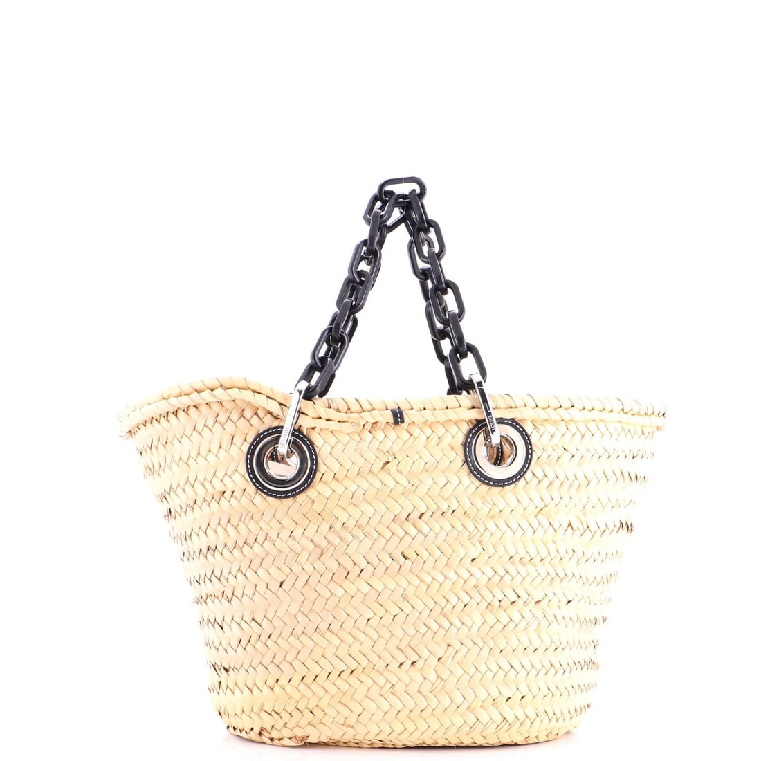 Chain Raffia Basket Loewe Tote Medium - 3
