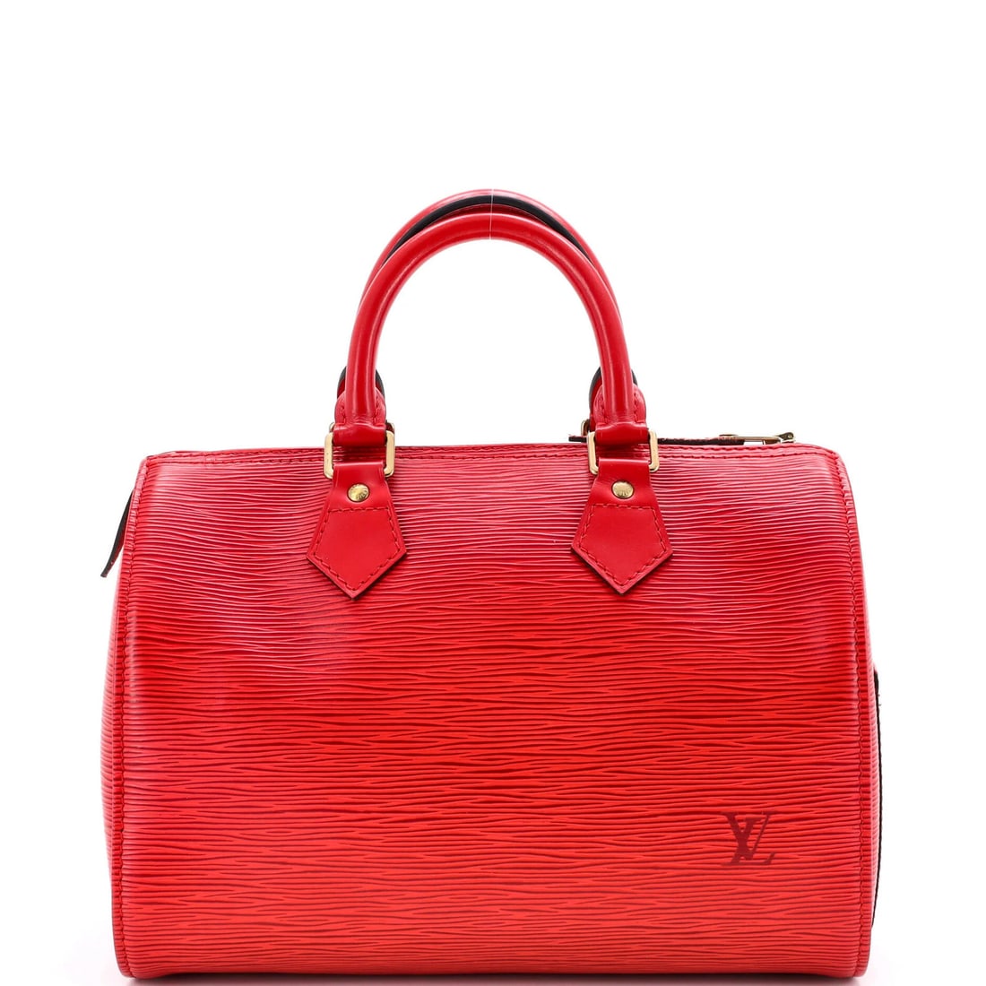 Epi leather speedy handbag by Louis Vuitton (1 of 7)