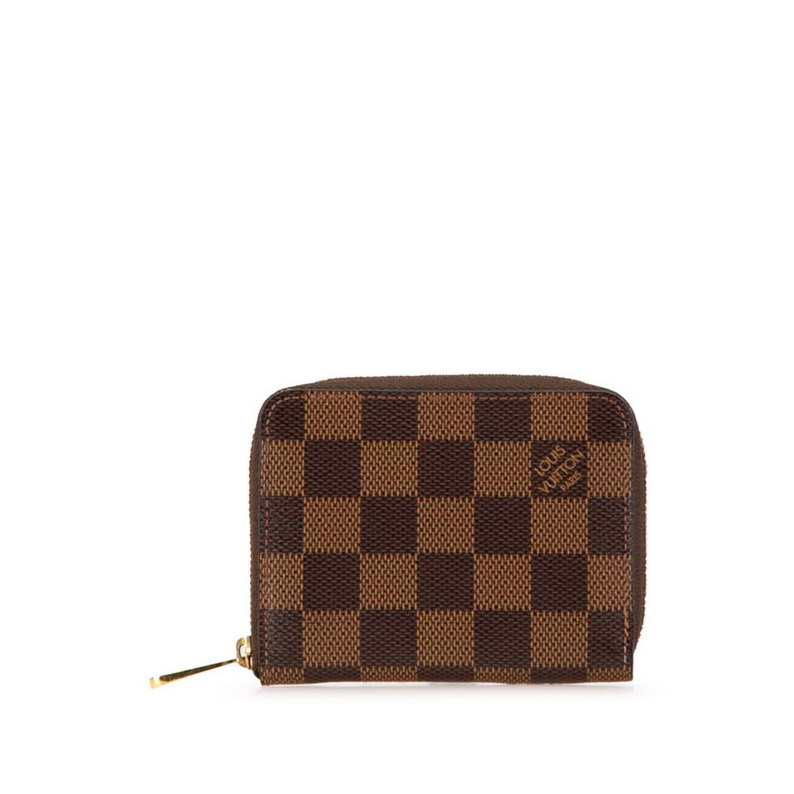 Louis Vuitton Coin Purse/ Coin Case Pvc: Louis Vuitton Coin Purse/ Coin Case Pvc Brown Louis Vuitton Coin Purse with Pvc Material, Used Condition. This coin purse features the iconic Louis Vuitton design and is made from durable pvc material