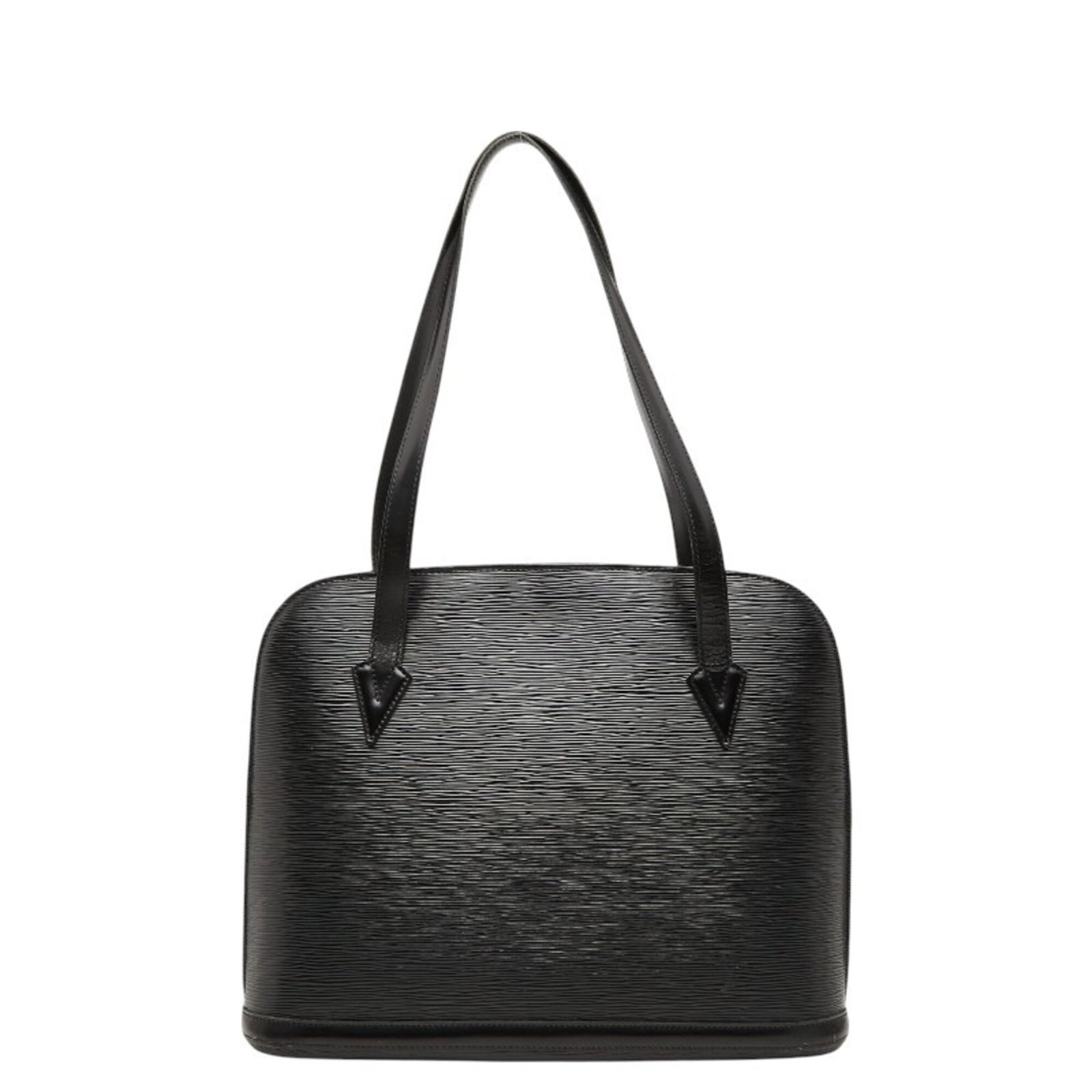 Shoulder bag tote bag leather Louis Vuitton: Shoulder bag tote bag leather Louis Vuitton This Louis Vuitton shoulder bag tote features high-quality leather construction in black, Noir. With its classic design and timeless style, it makes a versa