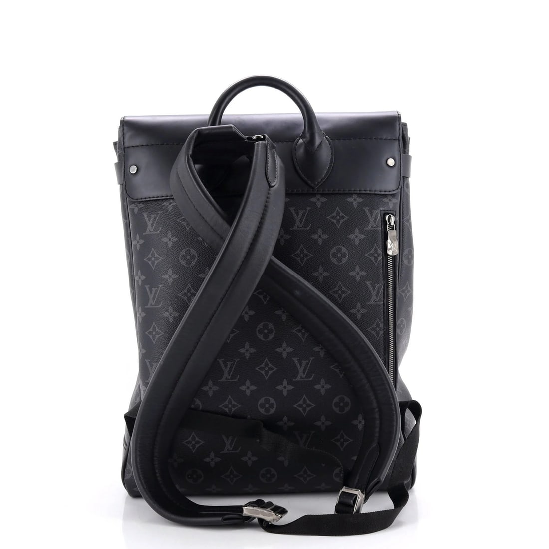 Steamer Backpack Canvas Monogram Louis Vuitton Eclipse - 3