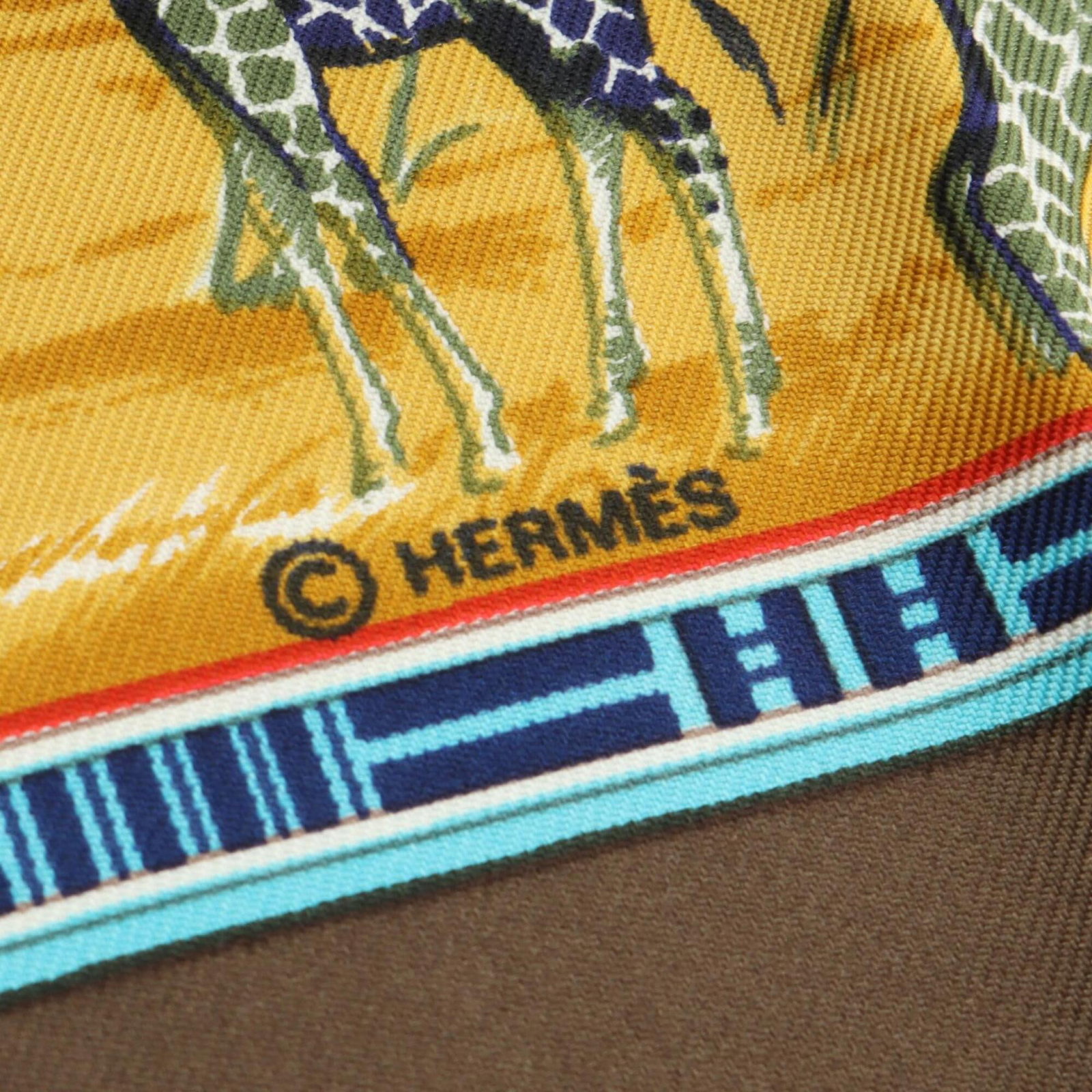 Silk Hermes Scarf - 2