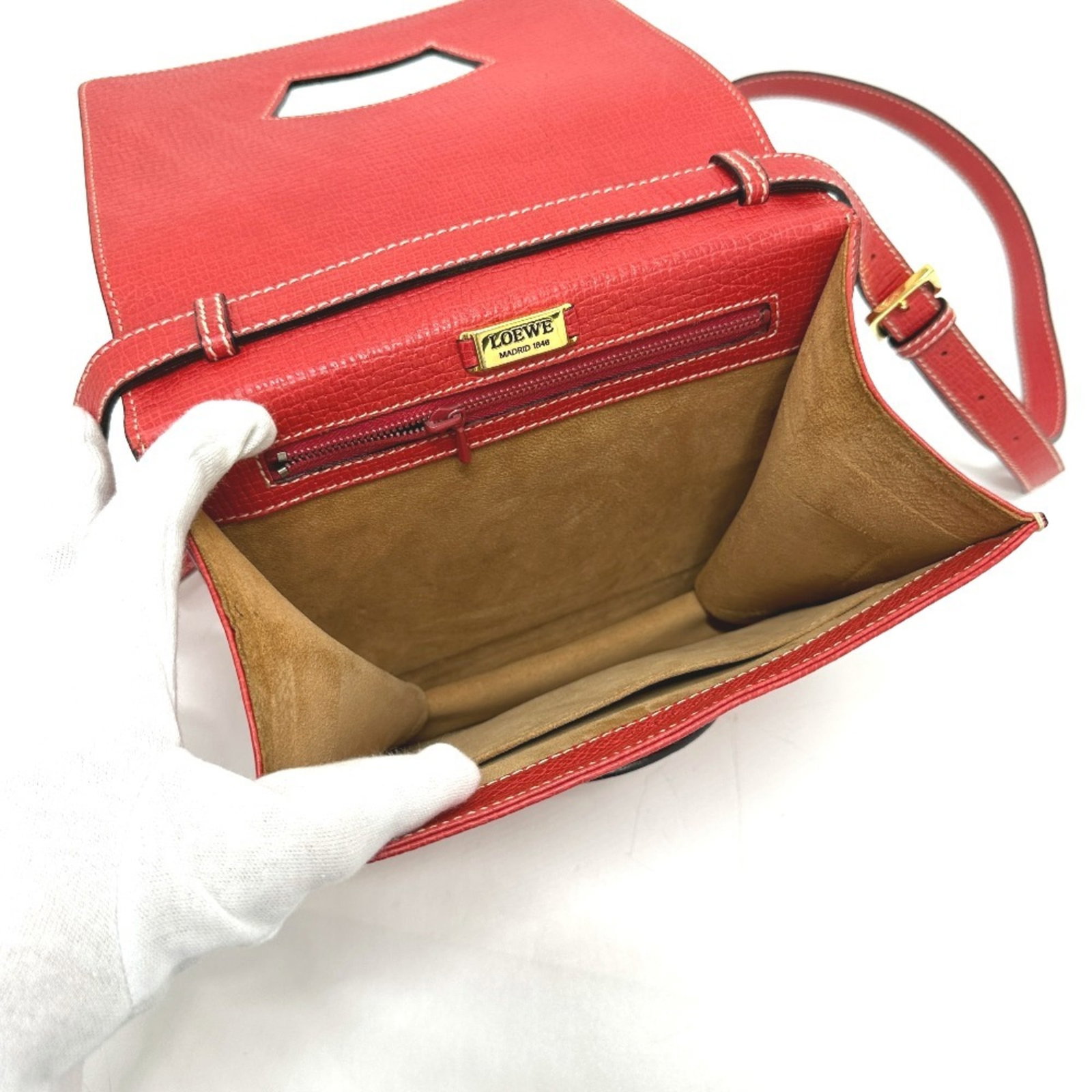 Leather Handbag Loewe - 11
