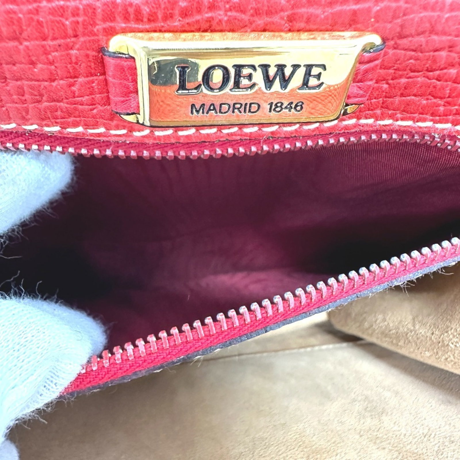 Leather Handbag Loewe - 12