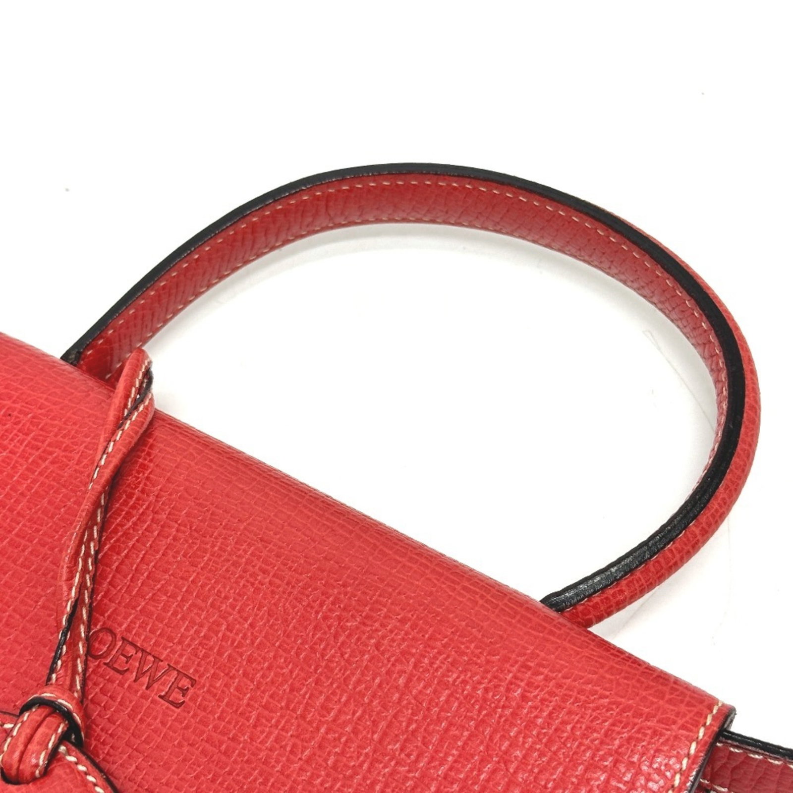 Leather Handbag Loewe - 6