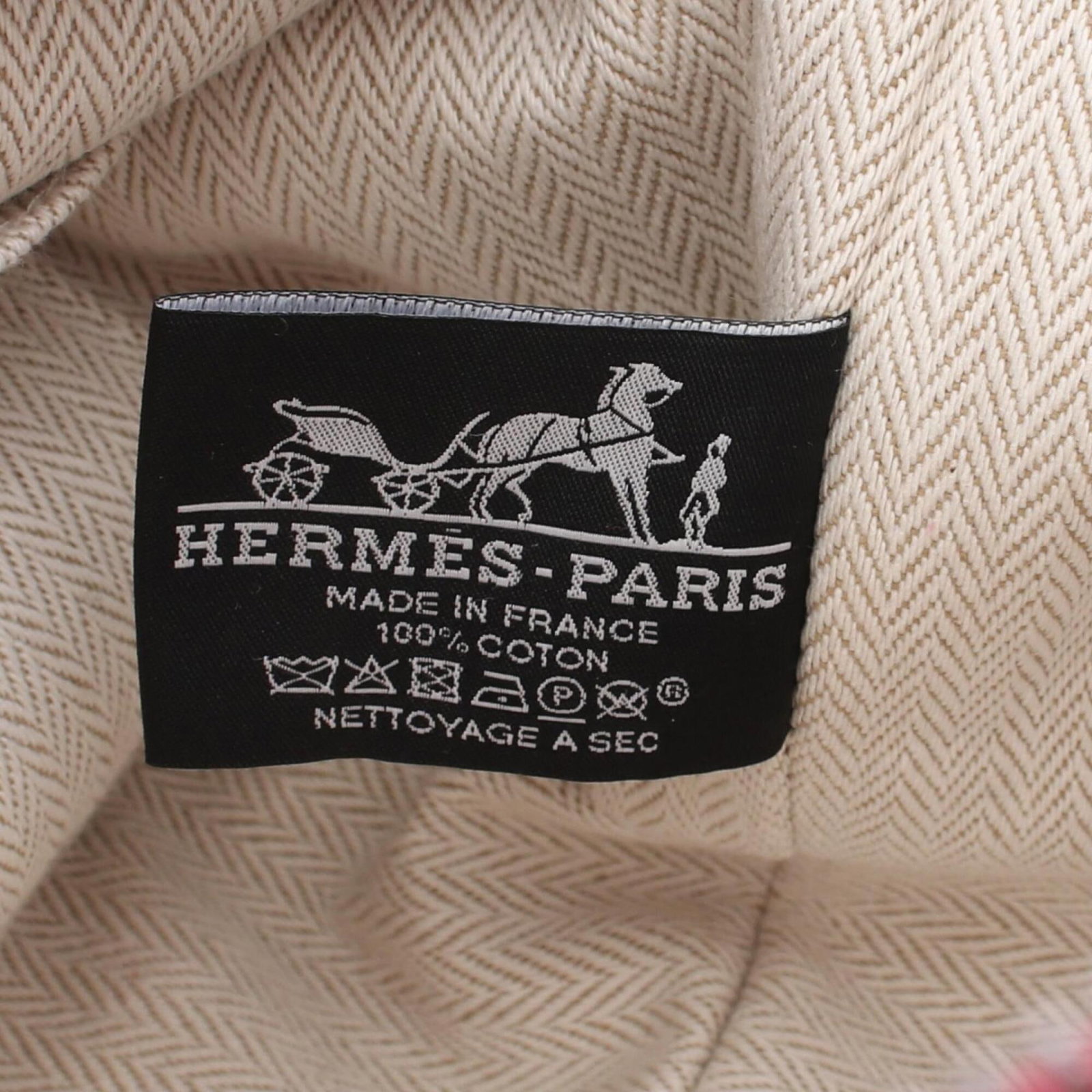 Canvas Handbag Hermes - 4