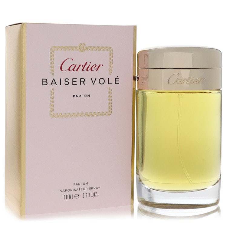 Baiser Vole Perfume By Cartier Parfum Spray: Baiser Vole Perfume By Cartier Parfum Spray Cartier Parfum Spray - Baiser Vole Perfume, a sophisticated fragrance for women. This 3.3 oz parfum spray features the signature scent of Baiser Vole, with 