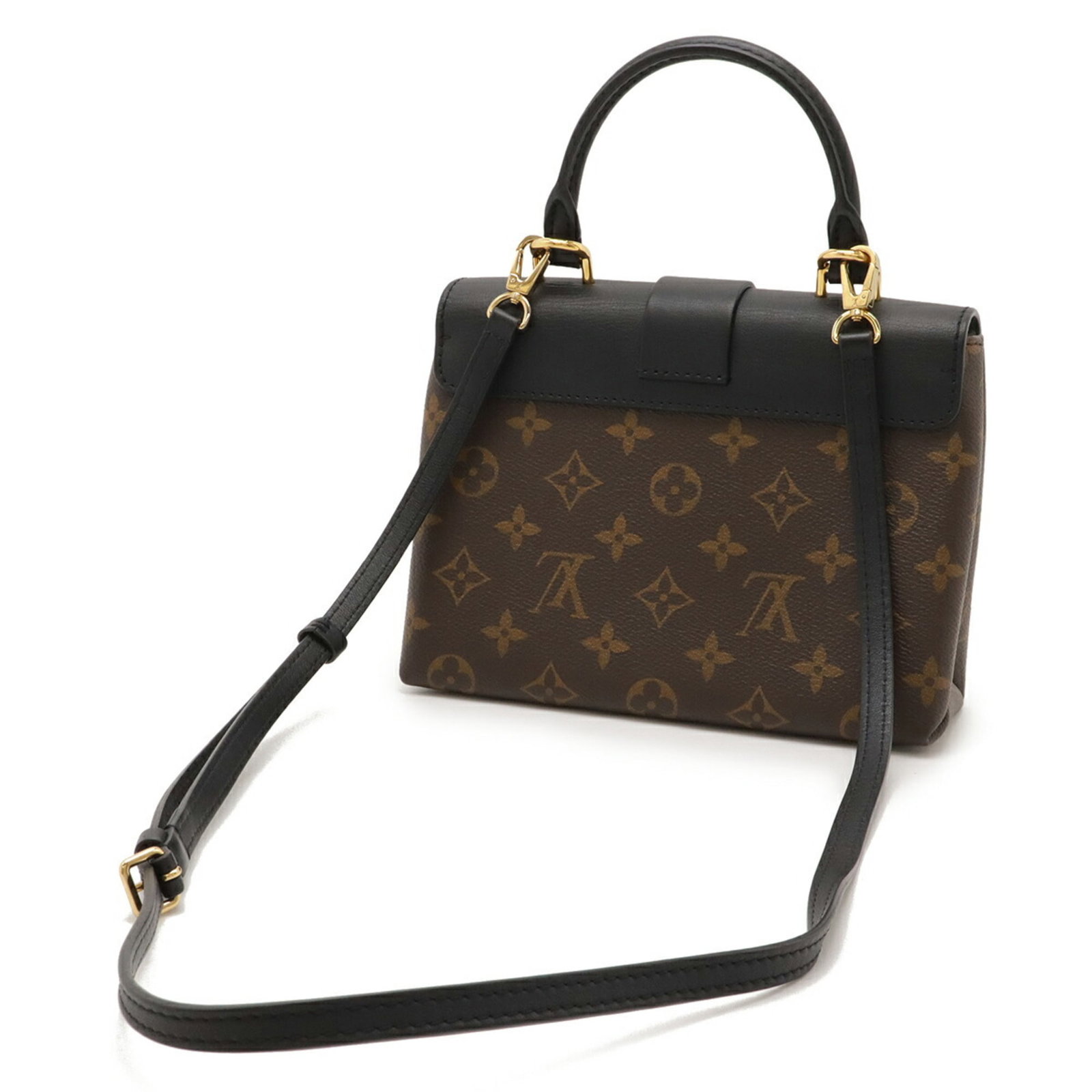 Handbag Monogram Leather Vuitton Louis Shoulder - 3