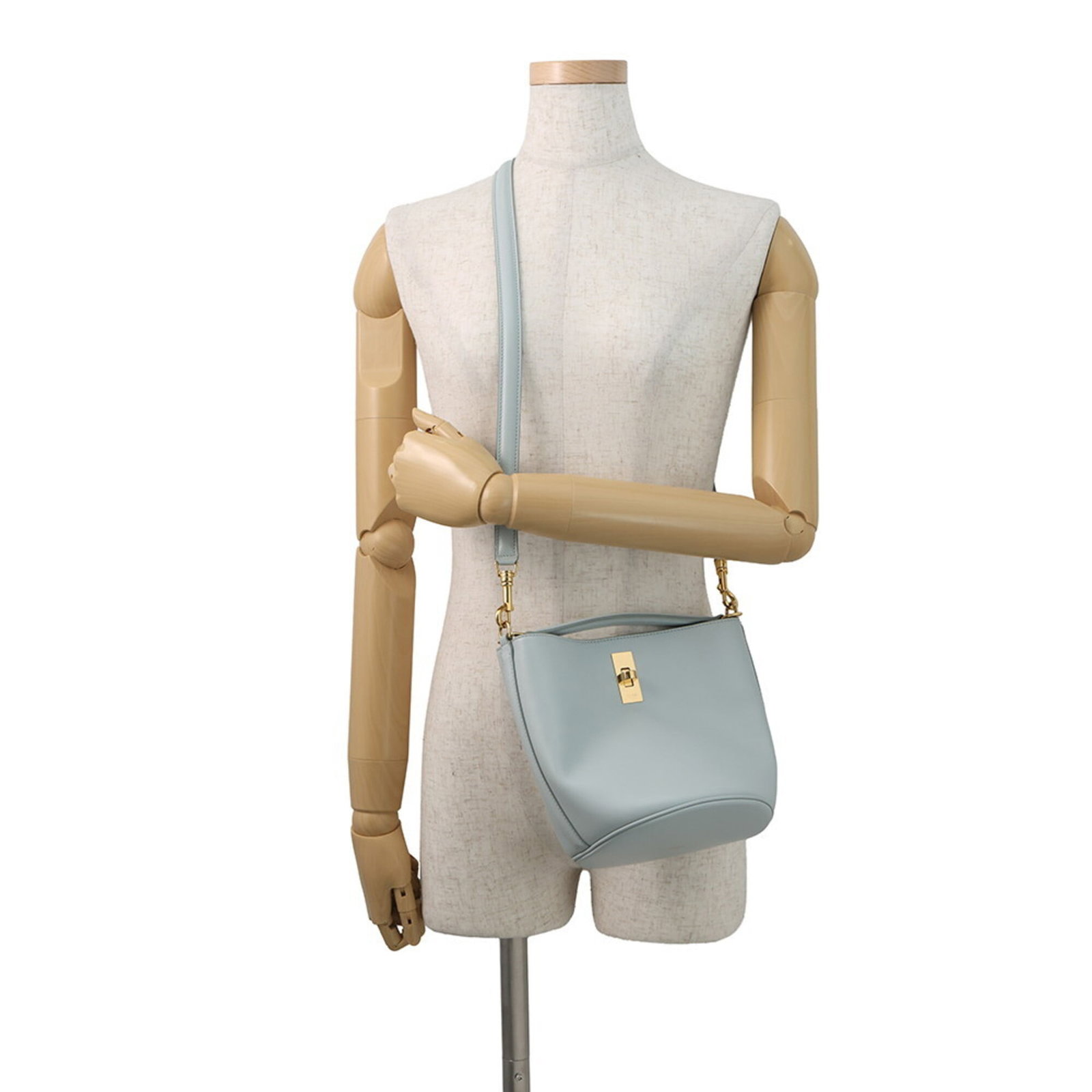 Handbag Leather Celine - 5