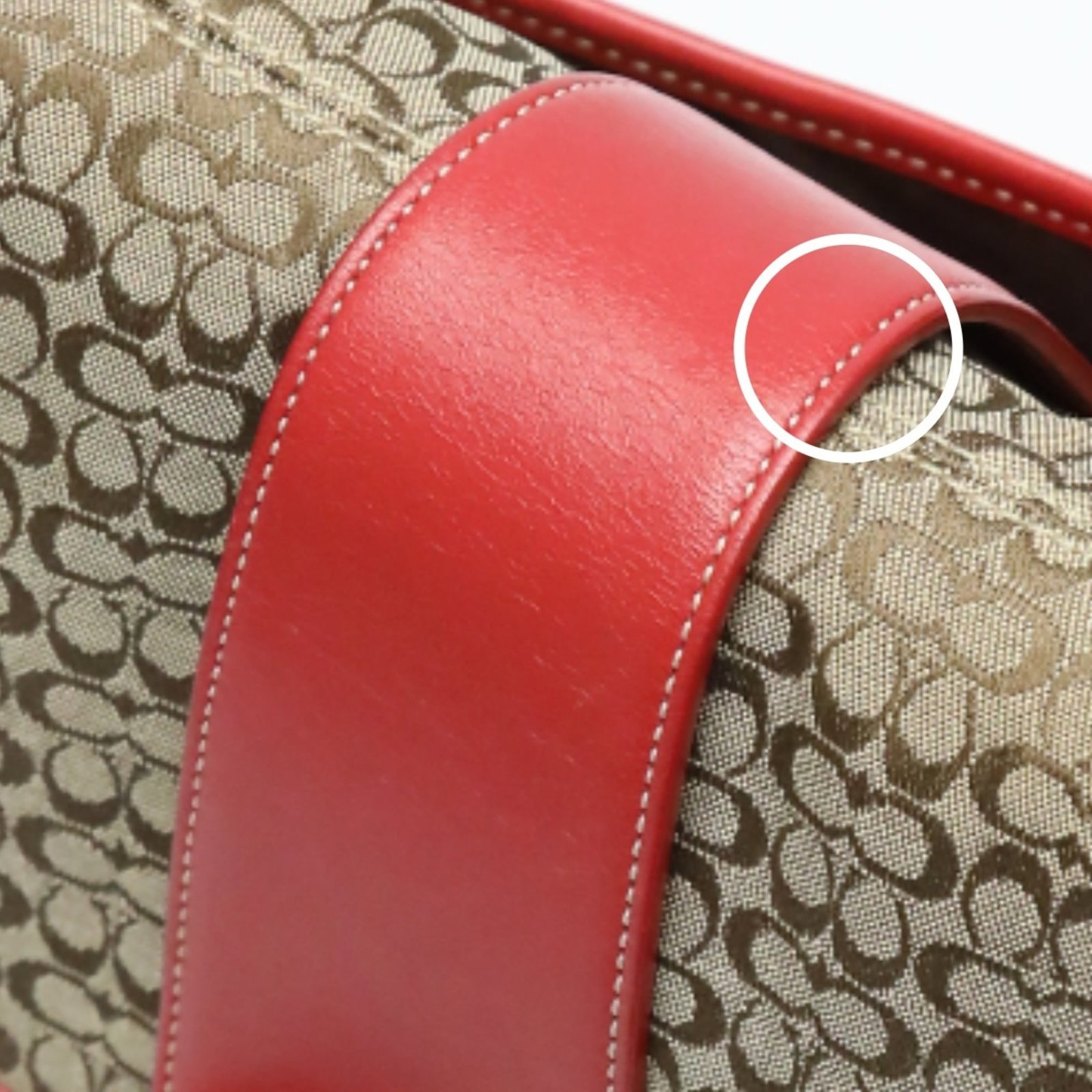 Coach Shoulder Bag Canvas - 12