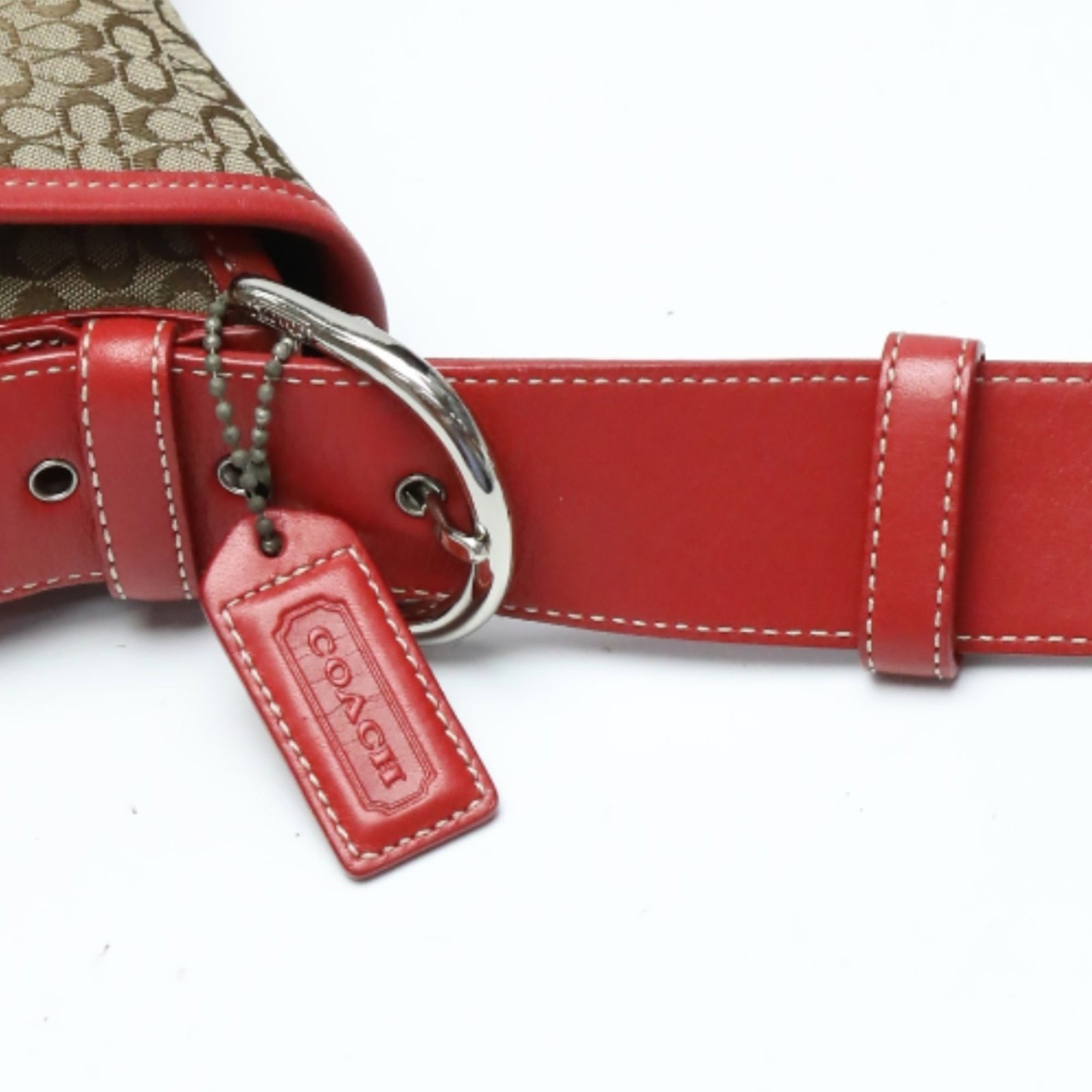 Coach Shoulder Bag Canvas - 15