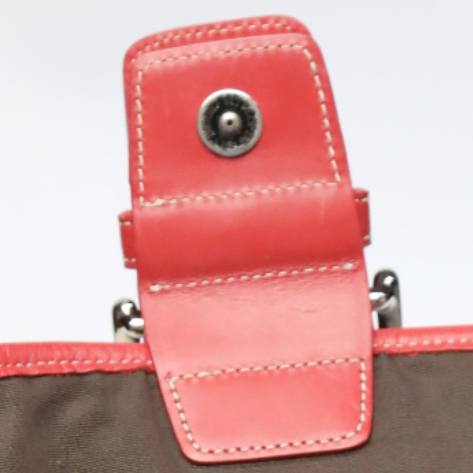 Coach Shoulder Bag Canvas - 16