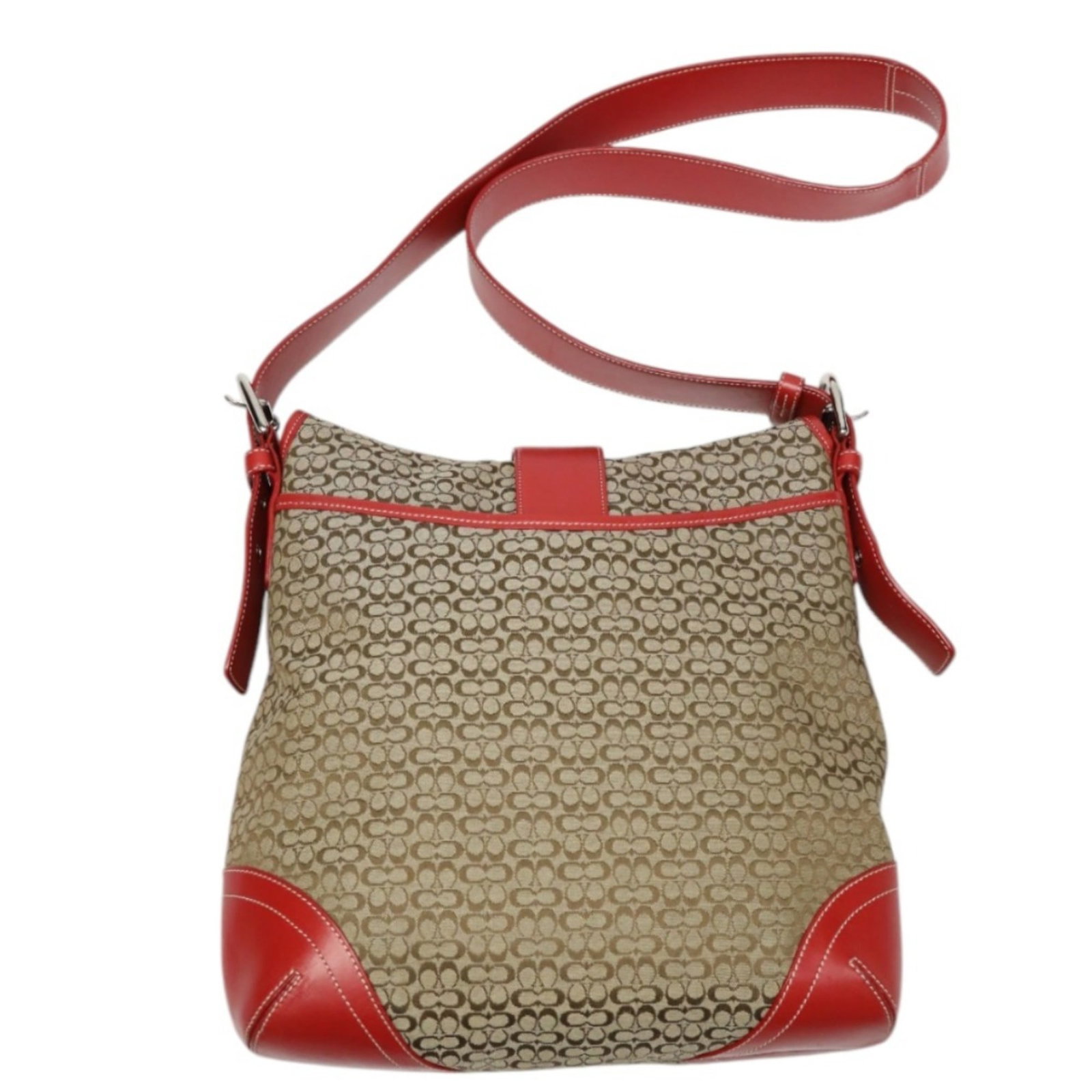 Coach Shoulder Bag Canvas - 2