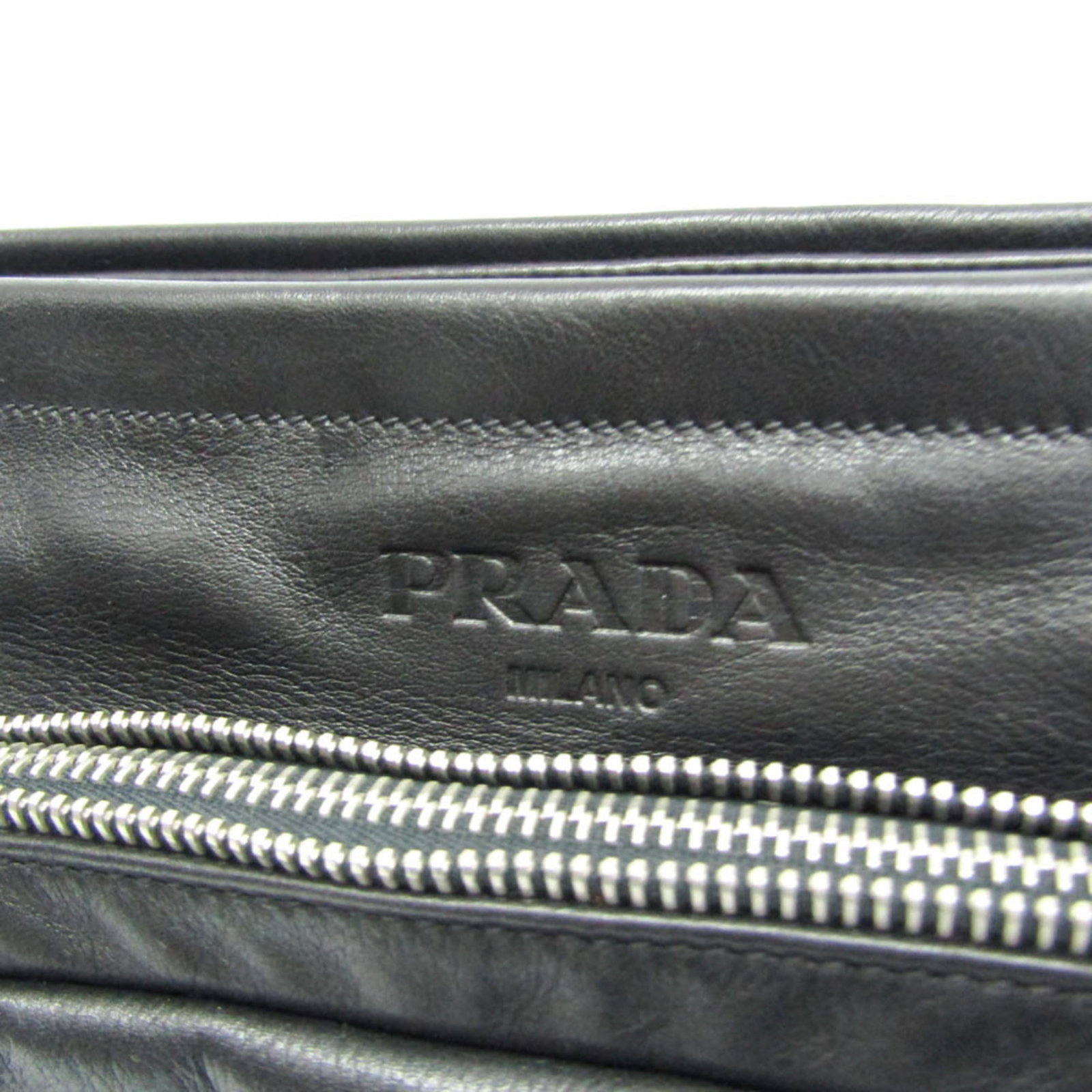 Shoulder Bag Prada Leather - 8