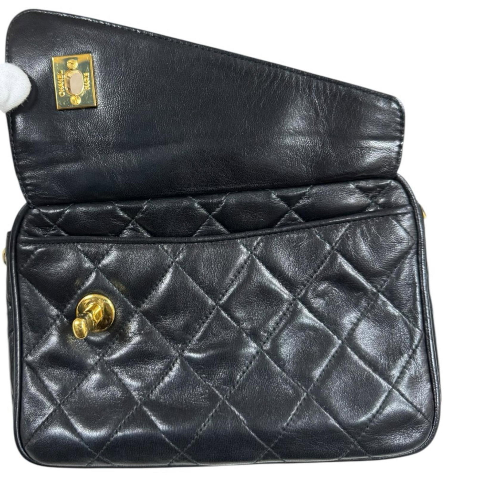 Chanel bag suede - 11