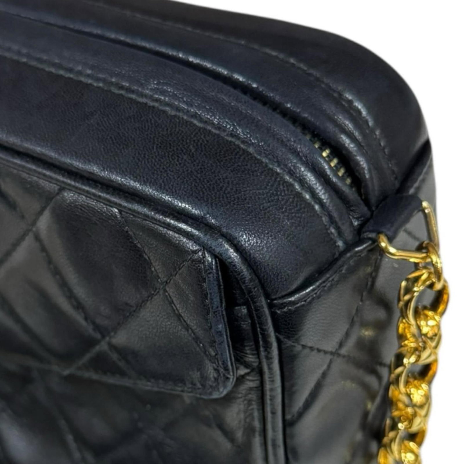Chanel bag suede - 13