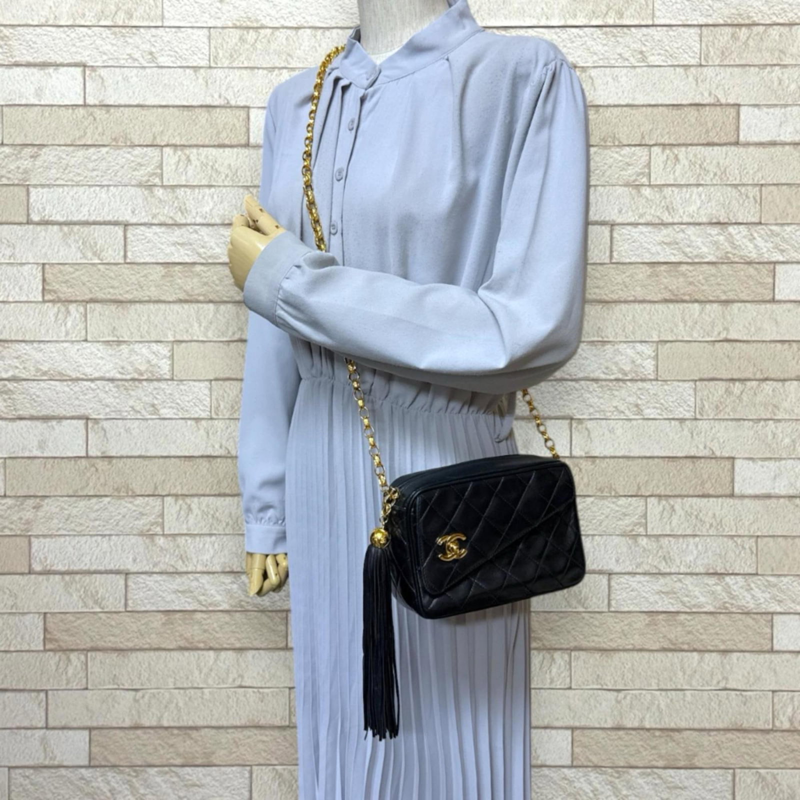 Chanel bag suede - 2
