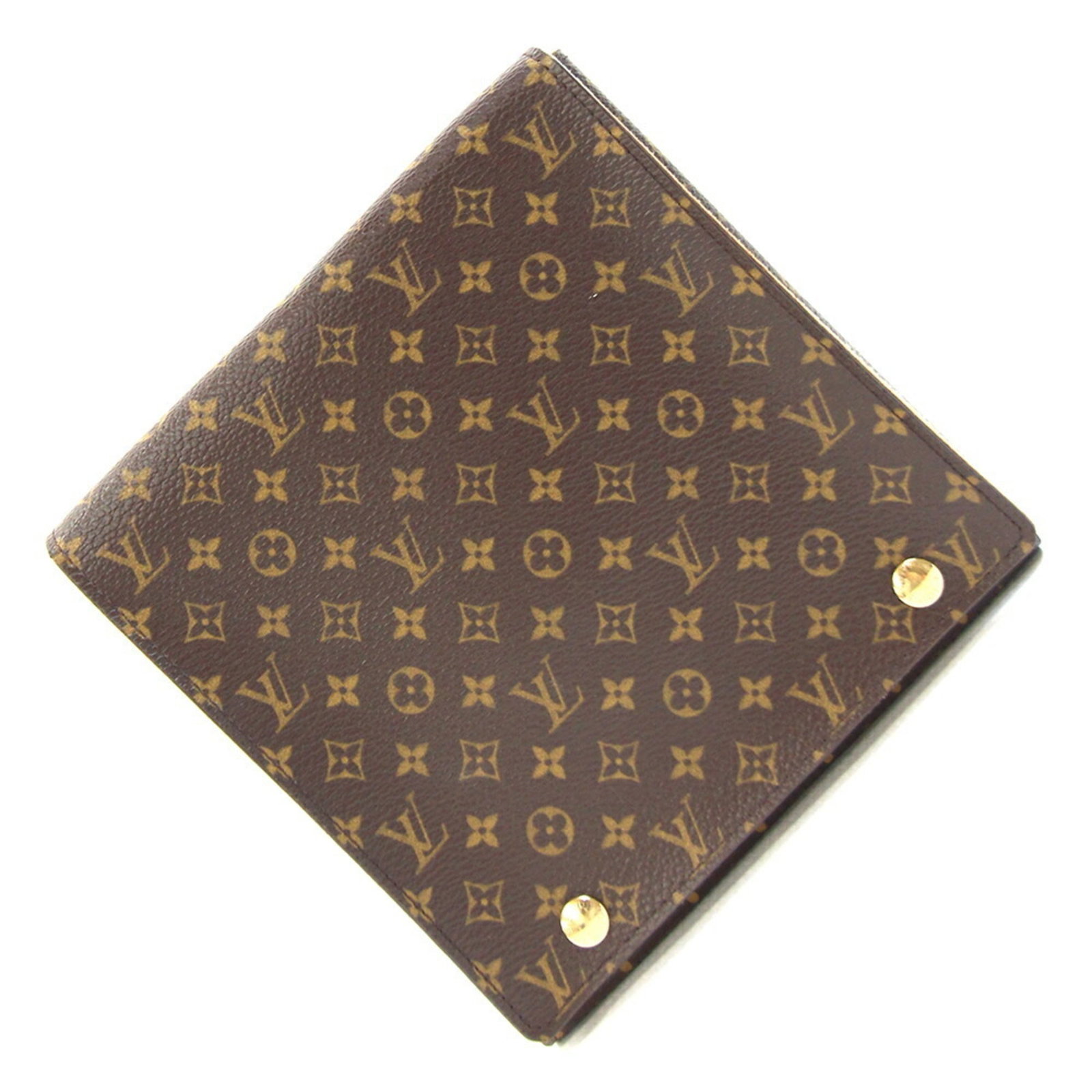 Canvas Monogram Vuitton Louis Pouch: Canvas Monogram Vuitton Louis Pouch Canvas Monogram Vuitton Louis Pouch - A pre-owned, canvas pouch with the iconic Louis Vuitton monogram pattern. The item features a few traces of usage and some min